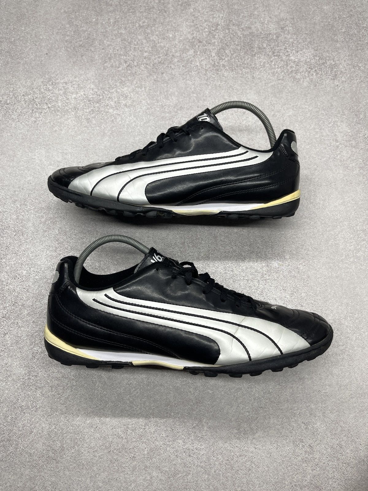 Puma Vintage Puma Soccer Sneakers Leather Big Logo Speedcat Style Size US 11 / EU 44 - 3 Thumbnail
