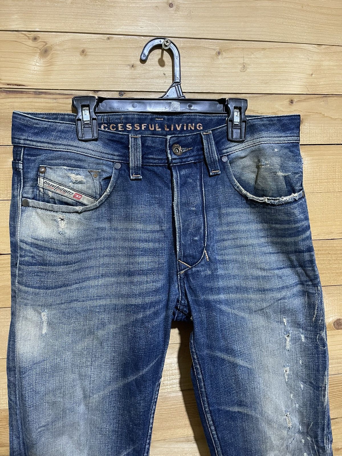 Diesel Offernow🔥Diesel design distressed jeans Size US 30 / EU 46 - 3 Thumbnail