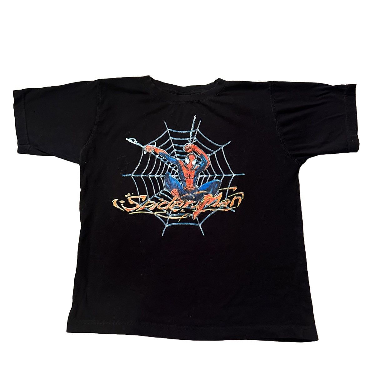 Marvel Comics × Vintage Vintage Rare Marvel Comics Shirt Y2K SpiderMan Size US XXS / EU 40 - 1 Thumbnail