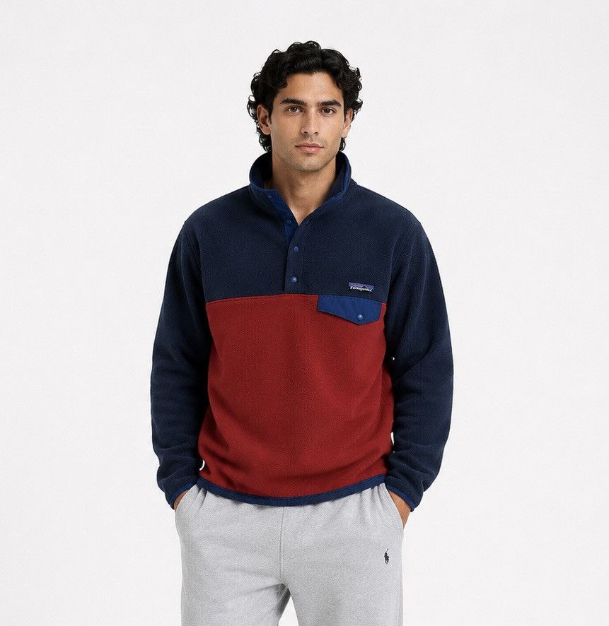 Patagonia Patagonia Synchilla Pocket T Fleece Sherpa Sweatshirt Size US L / EU 52-54 / 3 - 1 Thumbnail