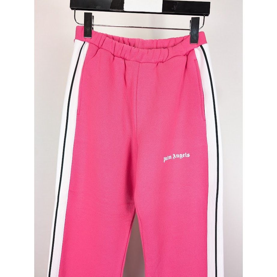Palm Angels o1rshd1 Classic Logo Sweatpants & Joggers in Fuchsia White Size US 30 / EU 46 - 4 Thumbnail