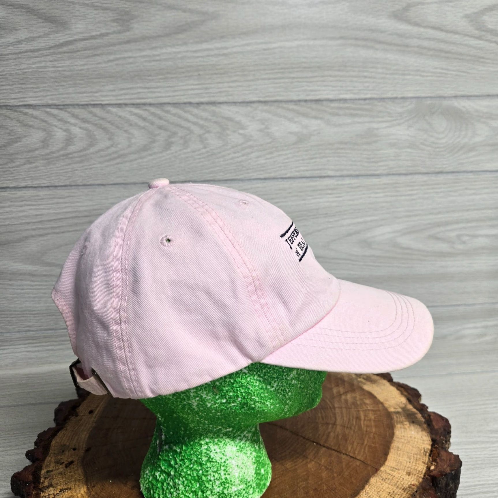Pinko Jefferson College of Health Sciences Pink Baseball Hat Adult Adjustable Size ONE SIZE - 2 Thumbnail
