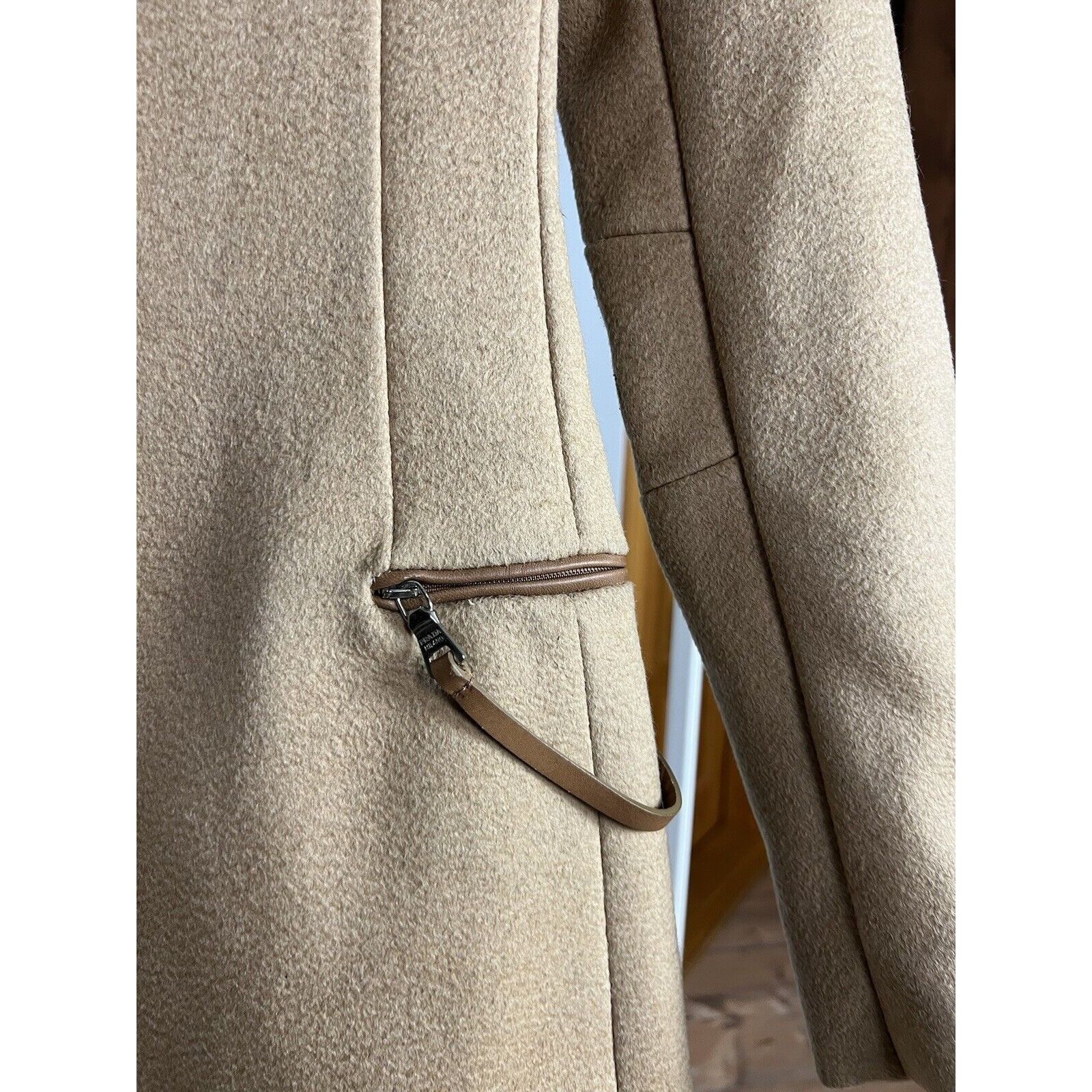Prada RARE! Prada Beige Camelwool Hooded Coat Size 38 Size XS / US 0-2 / IT 36-38 - 9 Thumbnail