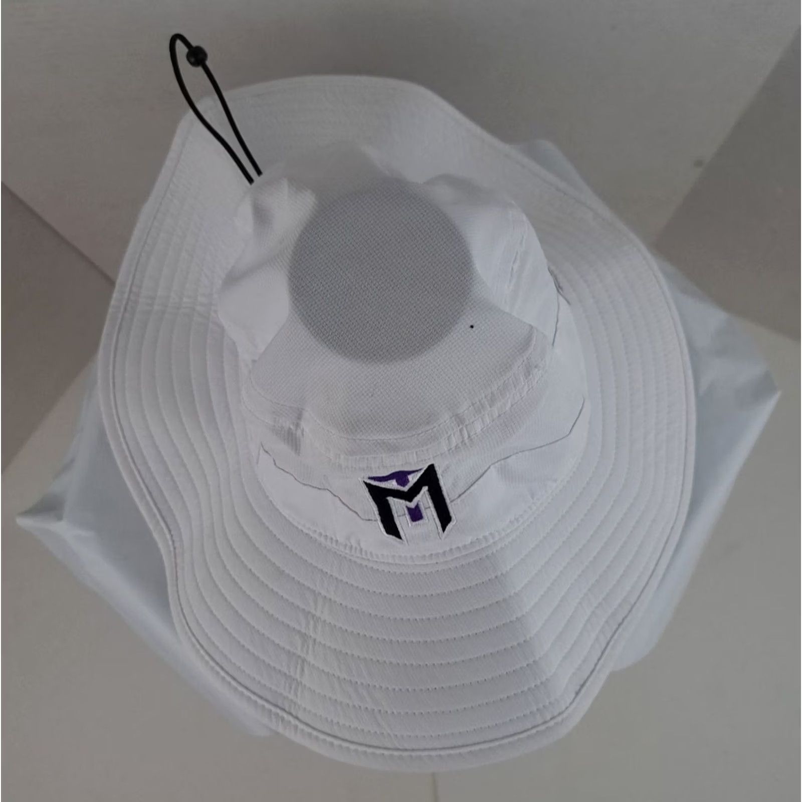 Vintage VINTAGE M T Travel Baseball Hat Bucket Embroidered Safari -Boonie- White Size ONE SIZE - 2 Thumbnail