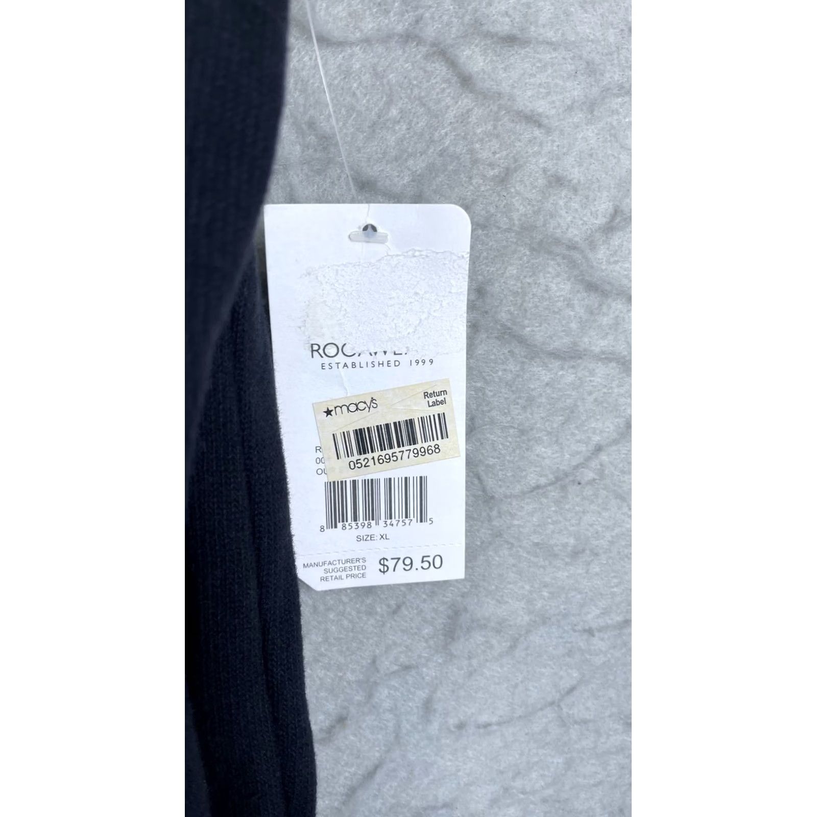 Rocawear Rocawear Track Jacket Mens XL Blue Black Kings Series Full Zip Streetwear Hip Hop Size US XL / EU 56 / 4 - 3 Thumbnail