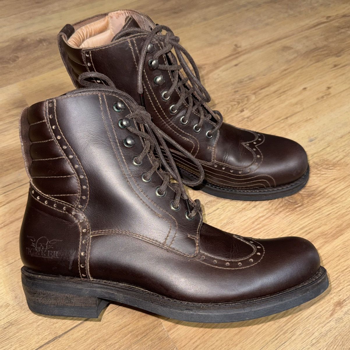 THE ROKKER COMPANY Rokker Racer Boots Western Wesco Wings Danner Size US 9 / EU 42 - 1 Thumbnail
