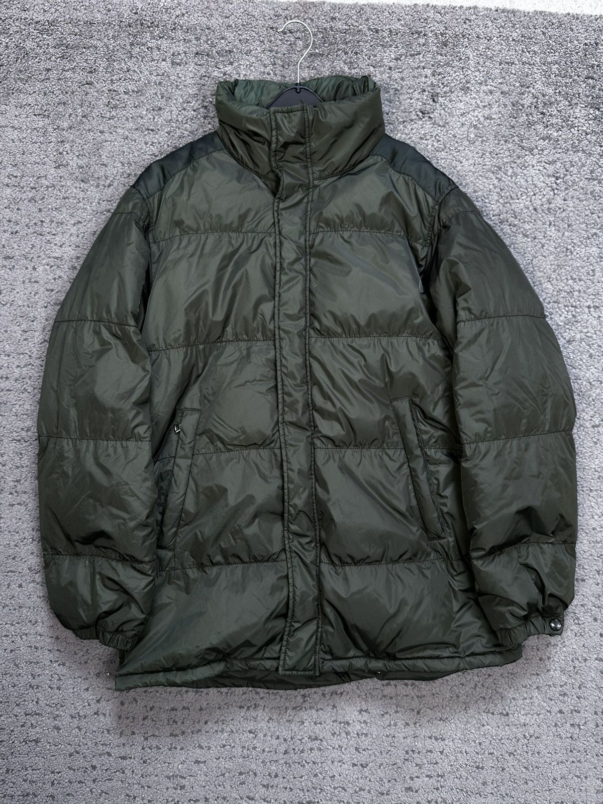 Prada Prada Sport SGA407 Down Puffer Jacket Olive Green Size 52/L Size US L / EU 52-54 / 3 - 17 Thumbnail