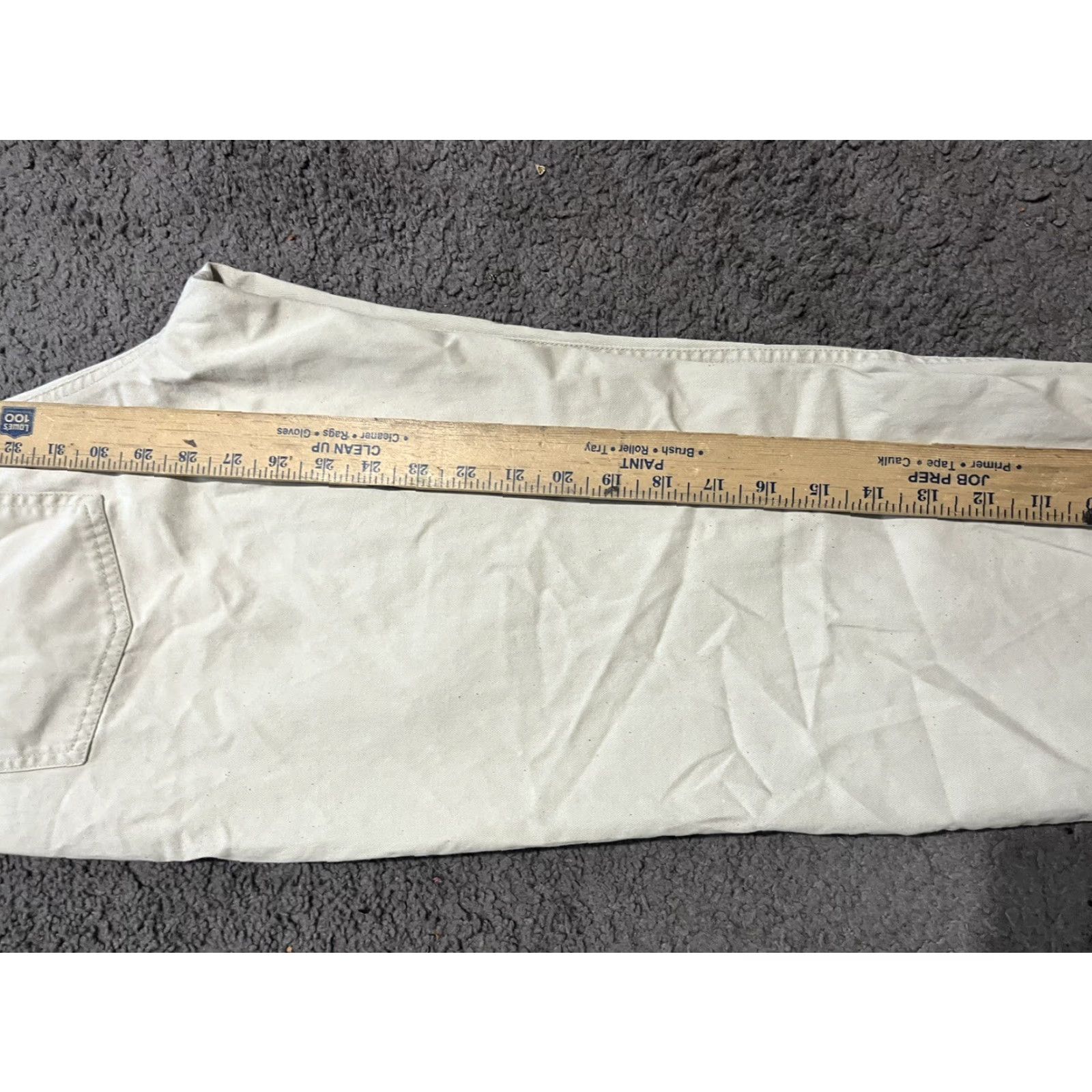 Calvin Klein Calvin Klein Jeans Women's Chino Pants Size 11 Mid Rise Straight Beige Cotton Size 32" / US 10 / IT 46 - 8 Thumbnail