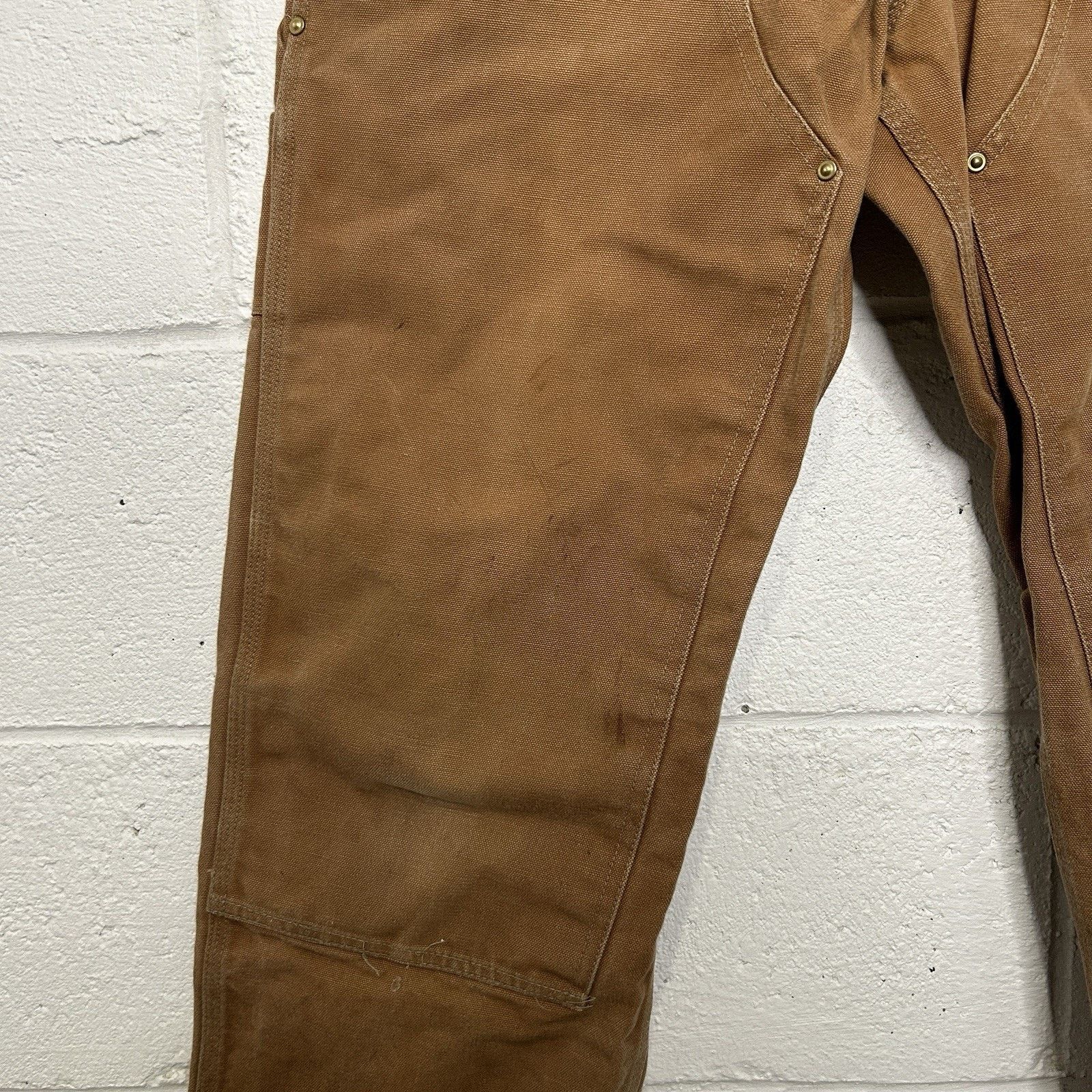 Carhartt Vintage Carhartt DoubleKnee Logger Pants “Brown” 62W Size US 32 / EU 48 - 6 Thumbnail