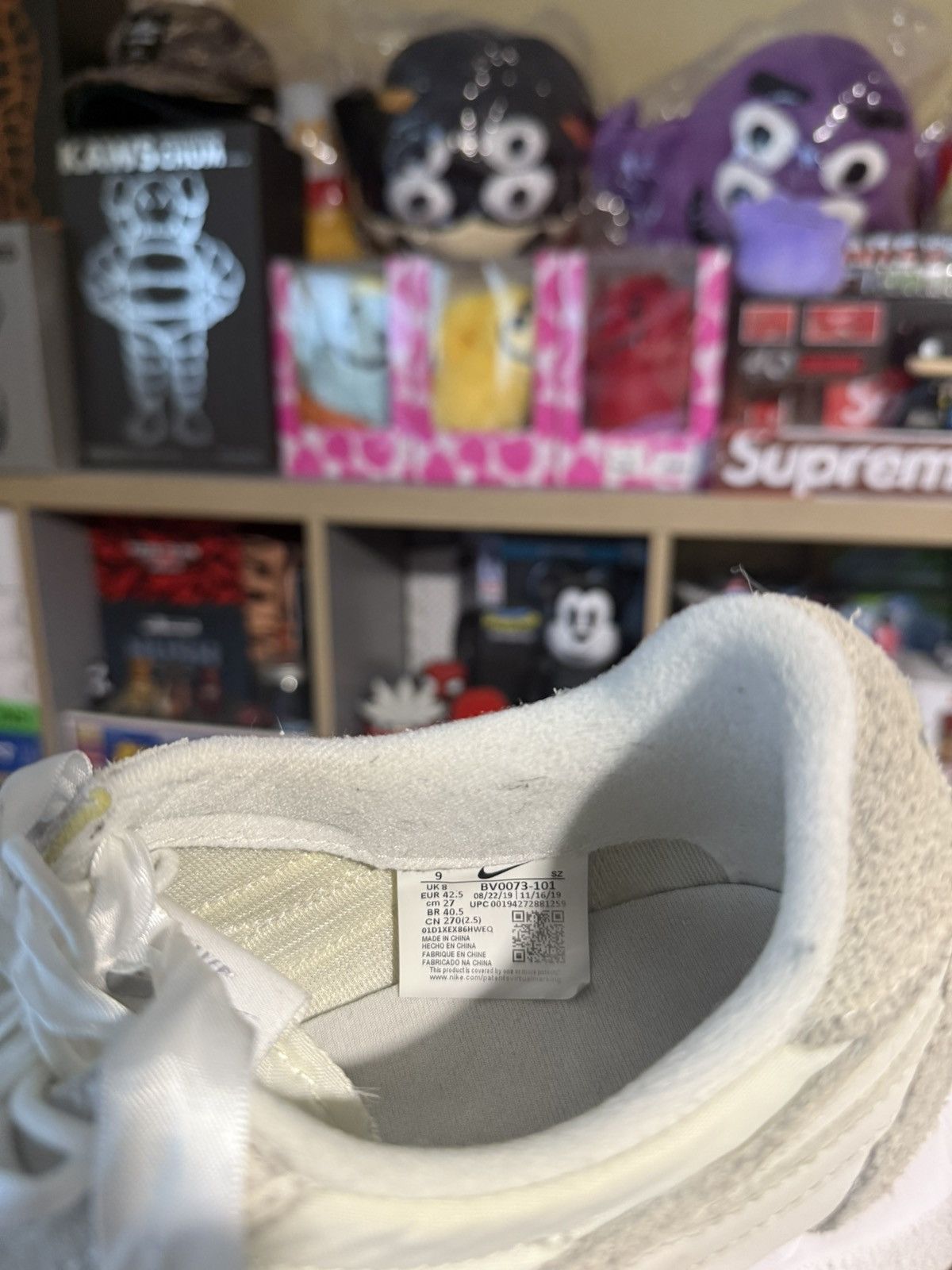 Nike × Sacai Nike Sacai Waffle White Nylon Sneaker Size US 9 / EU 42 - 7 Thumbnail
