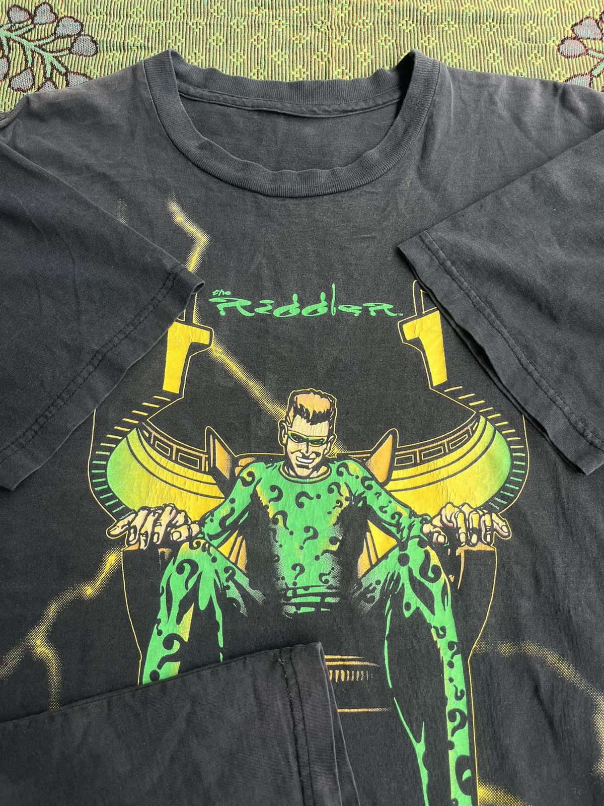 DC Comics Vintage The Riddler DC Comics 1995’s Novel Teez T-shirt Size US XL / EU 56 / 4 - 8 Thumbnail