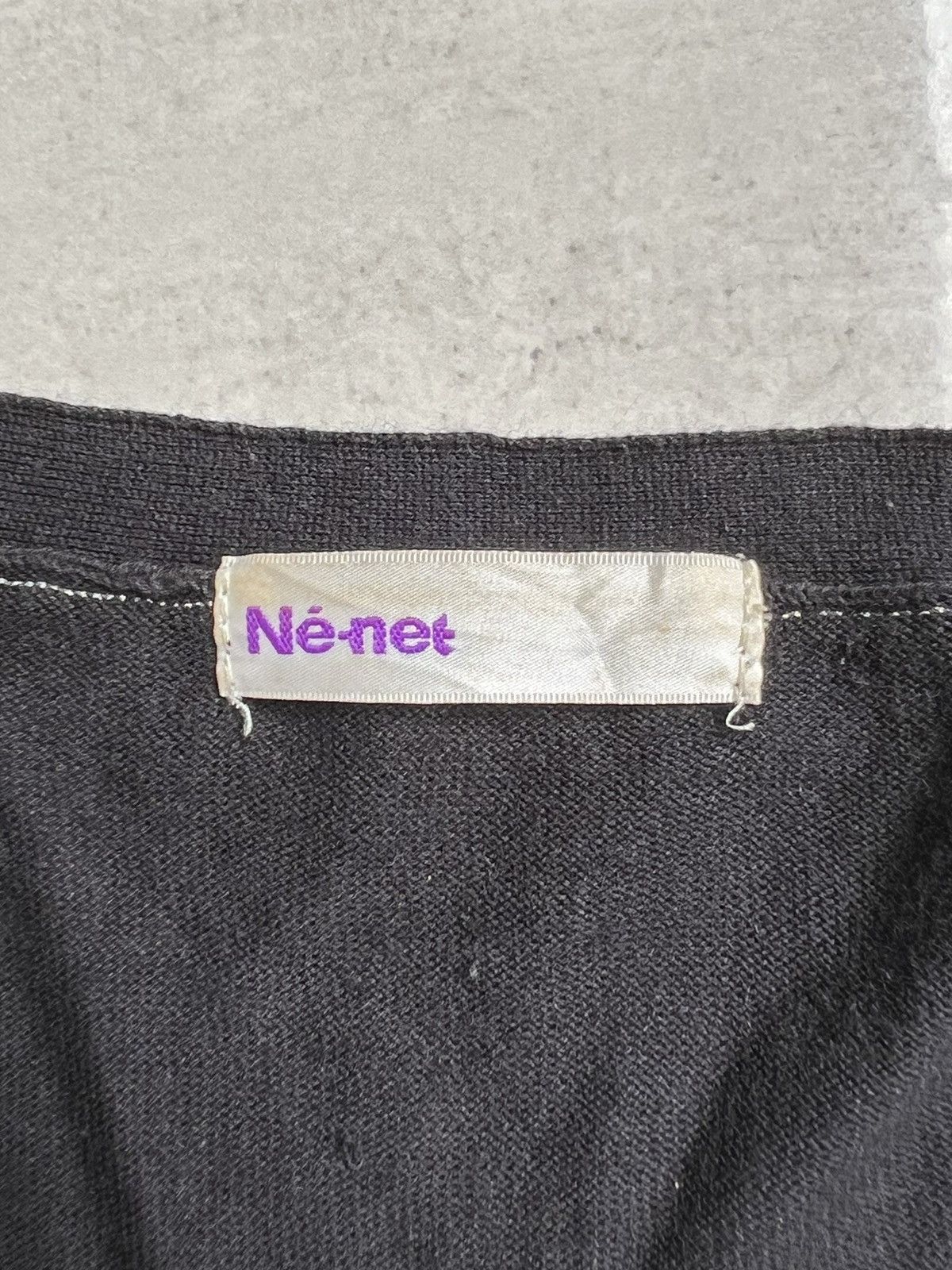 Ne-Net NE-NET Issey Miyake Black Cardigan Size US S / EU 44-46 / 1 - 6 Thumbnail