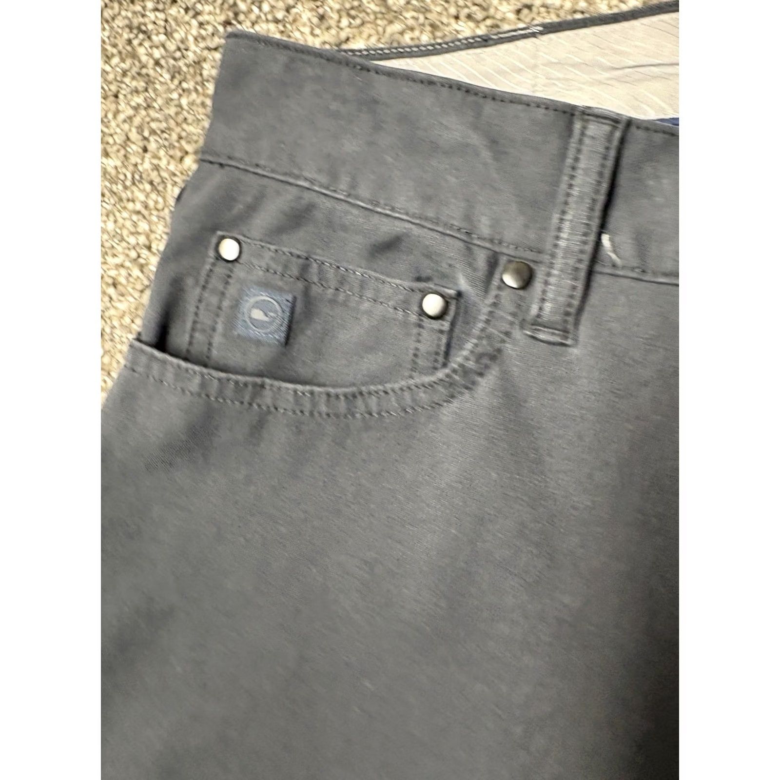 Vineyard Vines Vineyard Vines On-The-Go Pants Mens 30x32 Black OTG Stretch Chino Travel Casual Size US 30 / EU 46 - 5 Thumbnail