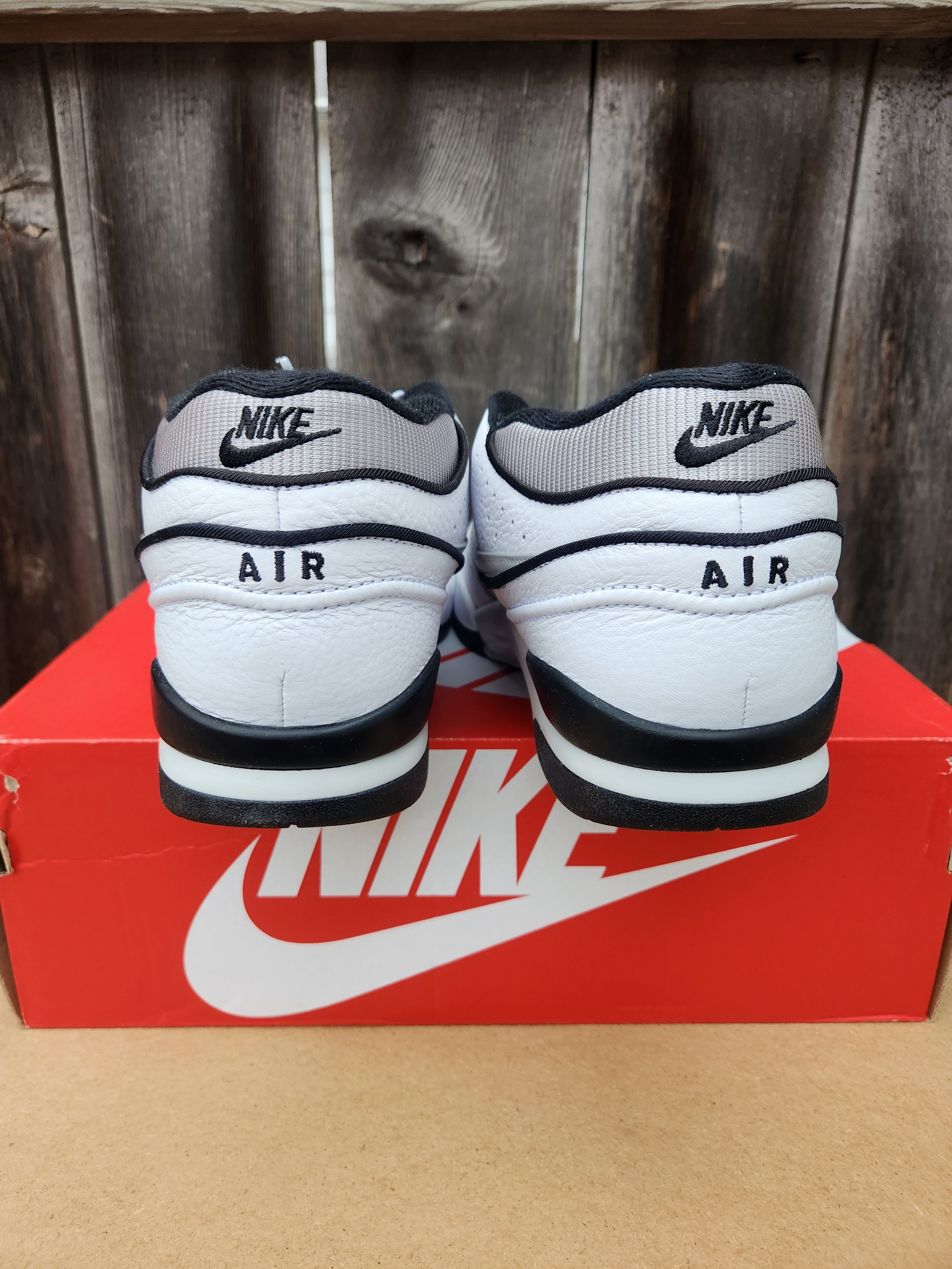Nike Size 11 - Nike Air Alpha Force 88 White Black Tech Grey Size US 11 / EU 44 - 4 Thumbnail
