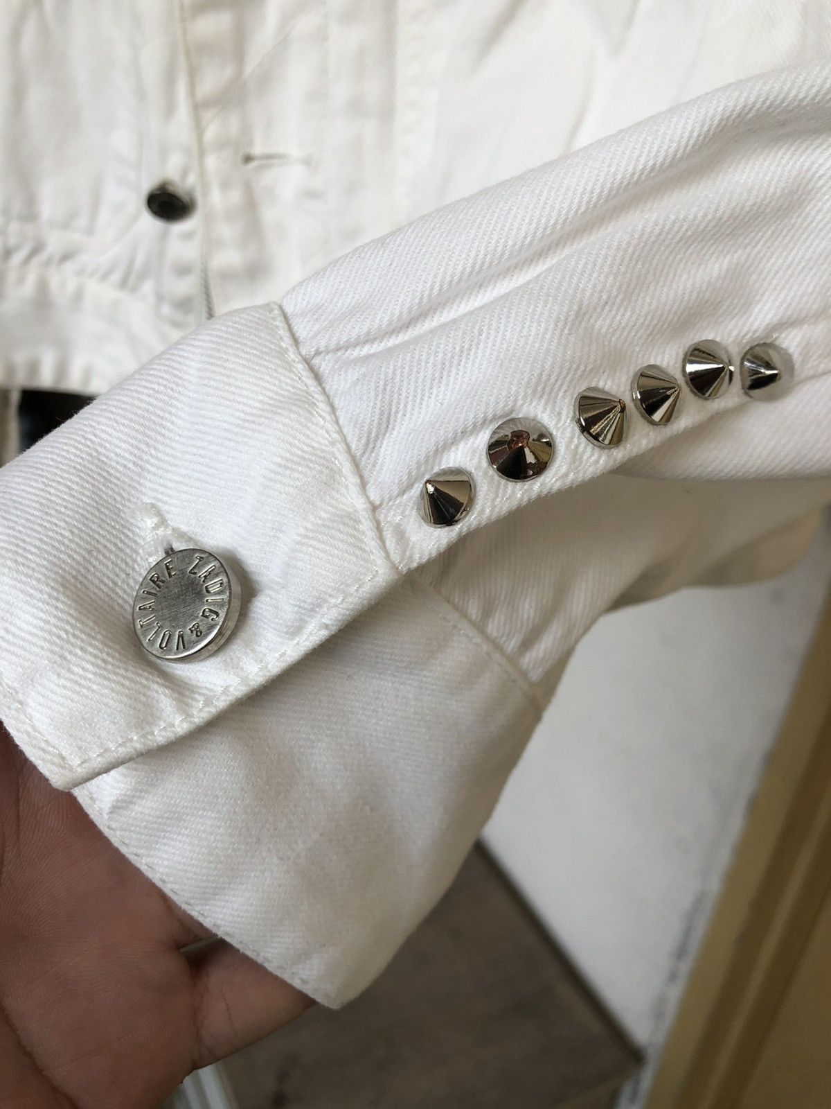 Zadig & Voltaire Rare🔥 Zadig & Voltaire Kioko Cat Denim Punk Jackets Size XS / US 0-2 / IT 36-38 - 12 Thumbnail