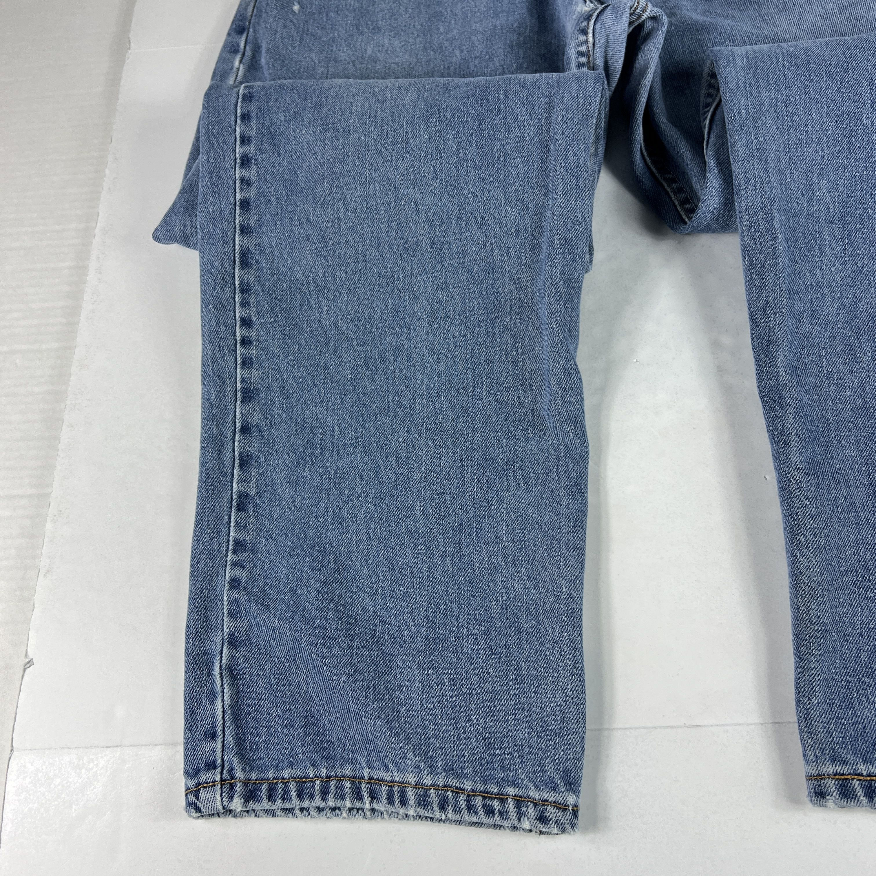 Levi's × Vintage Y2K Levi's Jeans 550 Relaxed Fit Blue Faded Cotton Denim Size US 35 - 9 Thumbnail