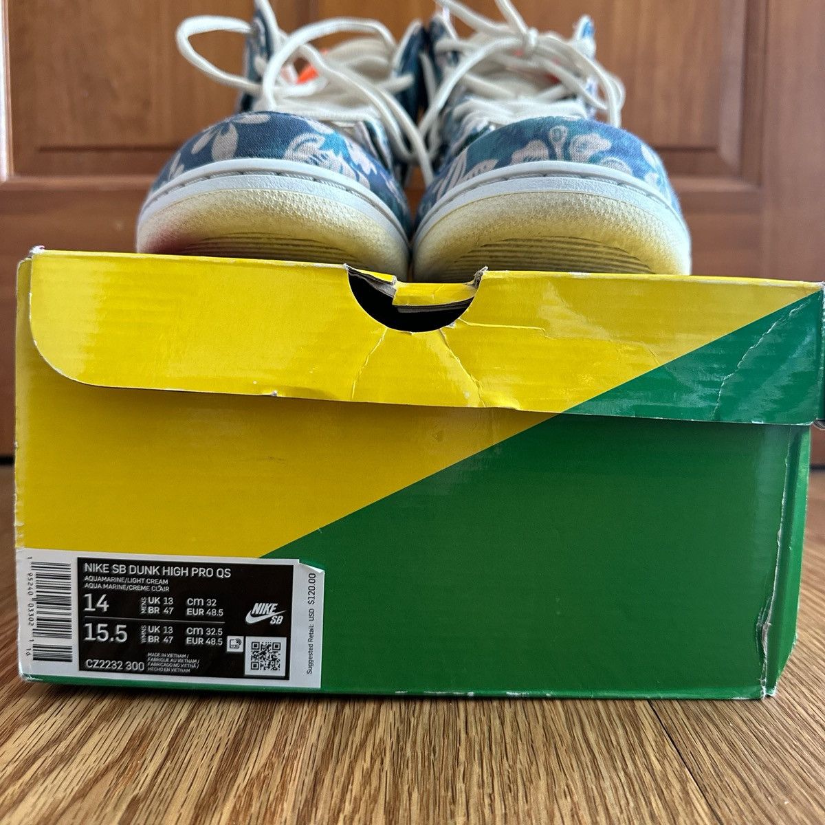 Nike Nike dunk hi “Maui wowie” Size US 14 / EU 47 - 7 Thumbnail