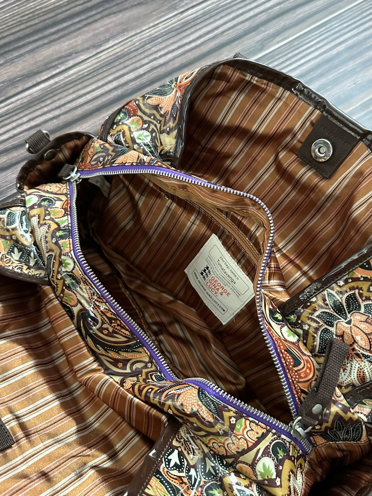 George Gina & Lucy × Japanese Brand × Vintage Vintage Handbags Tumatavenga George Gina&Lucy Size ONE SIZE - 10 Thumbnail