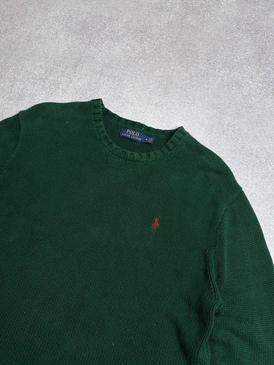 Polo Ralph Lauren Vintage Polo Ralph Lauren Big Knit Sweater Y2K M Size US M / EU 48-50 / 2 - 2 Thumbnail
