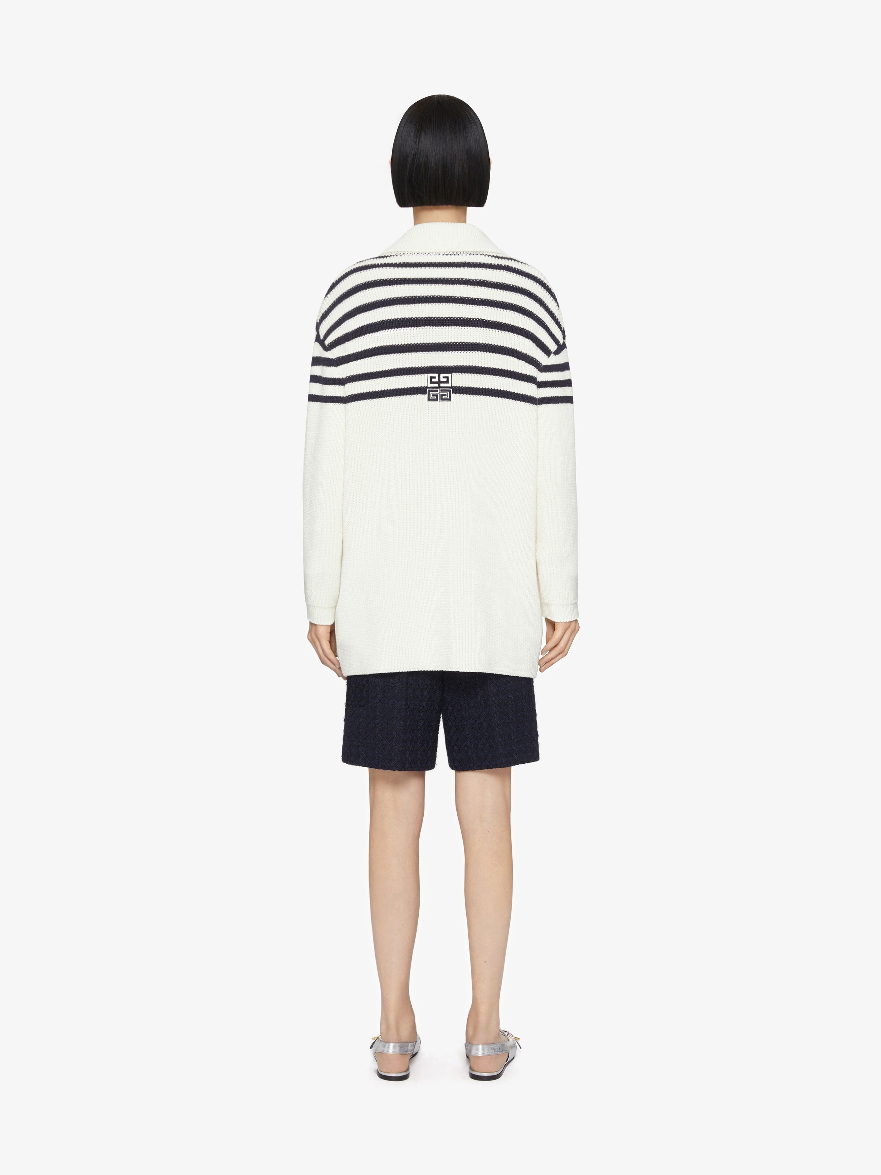 Givenchy o1srvl11e0725 Double-Breasted Cardigan in White Size M / US 6-8 / IT 42-44 - 3 Thumbnail