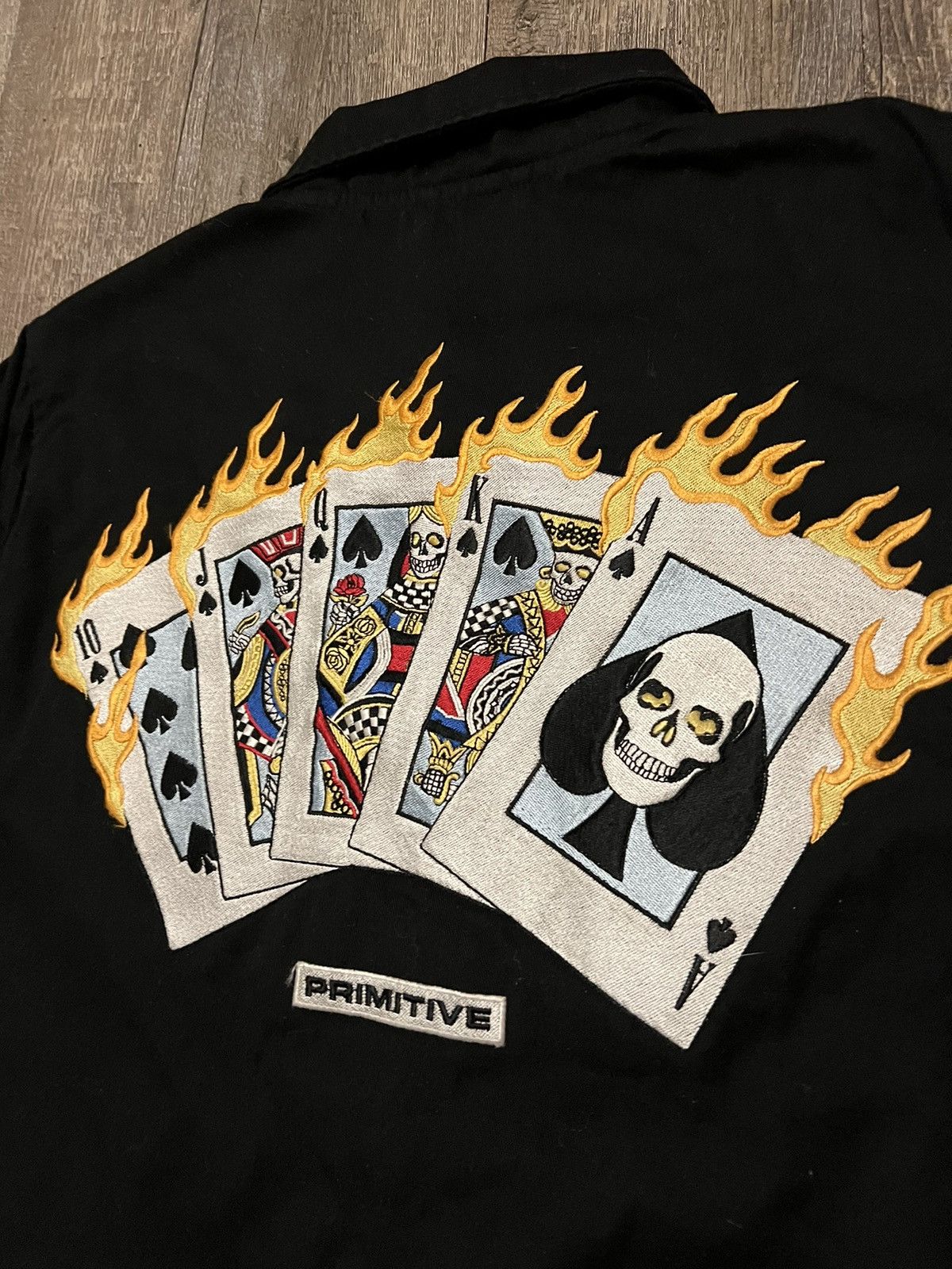 Primitive Primitive Casino Cards Jacket size Large Size US L / EU 52-54 / 3 - 2 Thumbnail