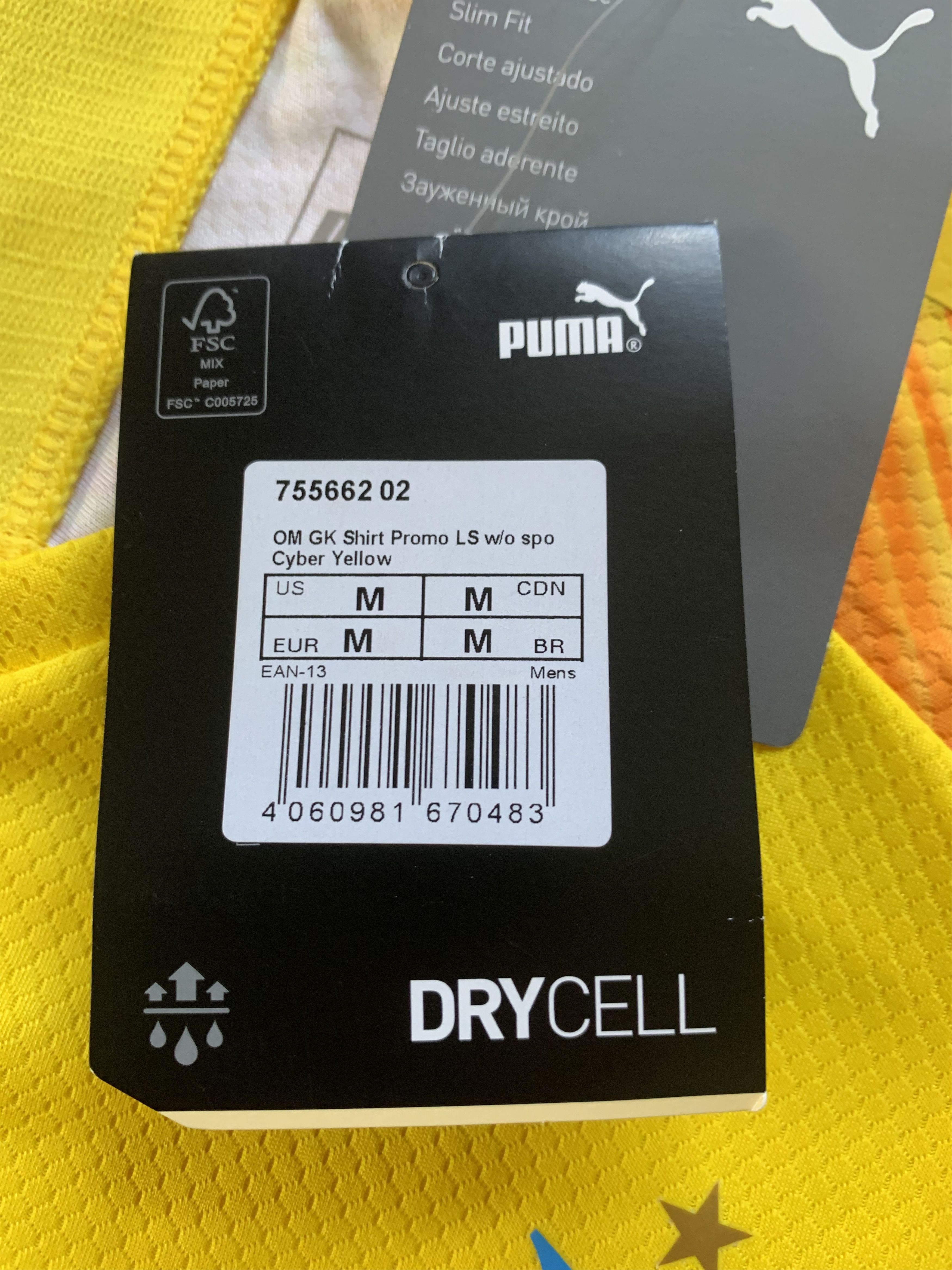 Puma Puma Olympique Marseille Training Shirt 2018 Size US M / EU 48-50 / 2 - 9 Thumbnail