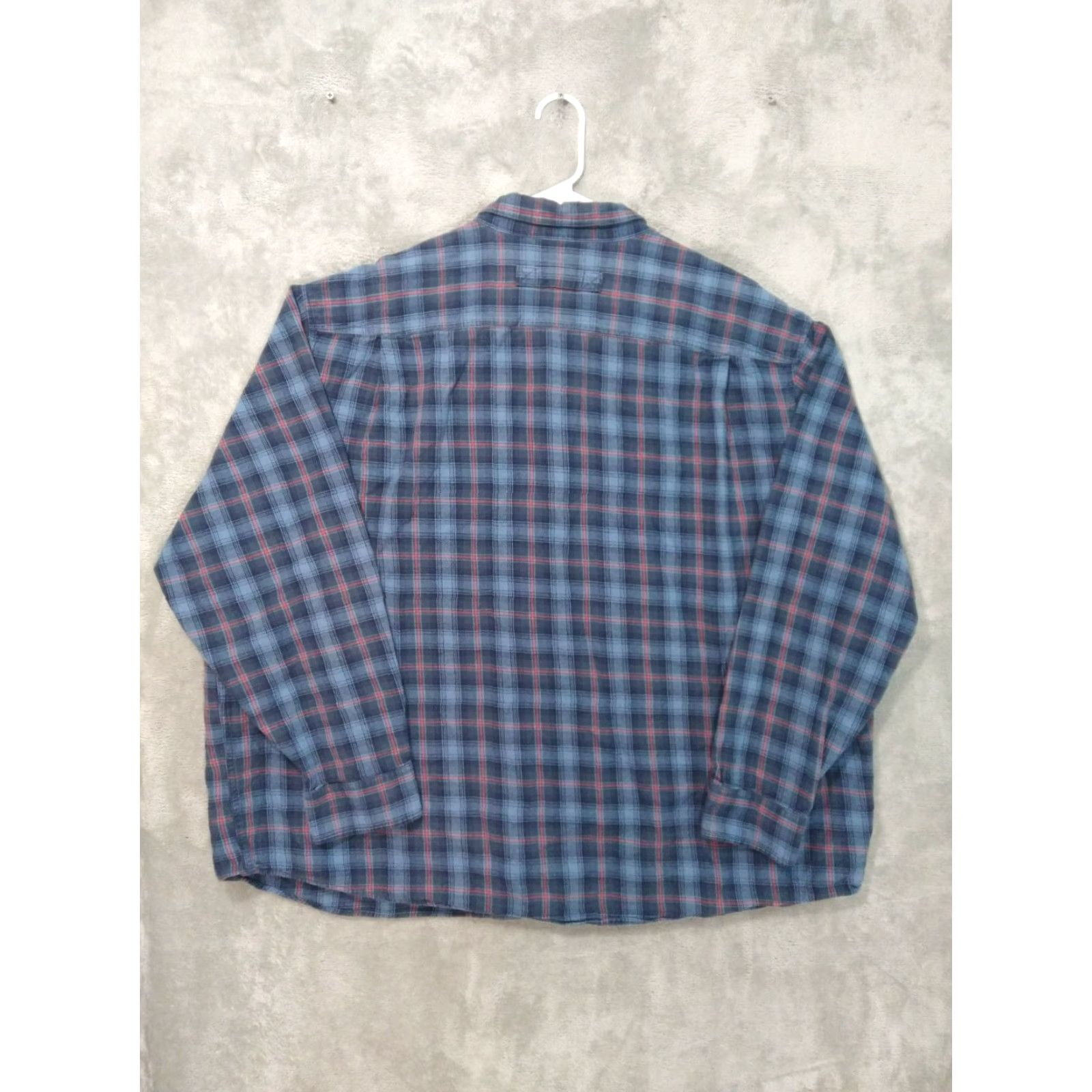 Duluth Trading Company Duluth Trading Co. Shirt Mens 3XL Blue Plaid Flannel Button-Up Casual Workwear Relaxed Cotton Long Sleeve Button-Down 62in Chest Mens Size US XXL / EU 58 / 5 - 2 Thumbnail