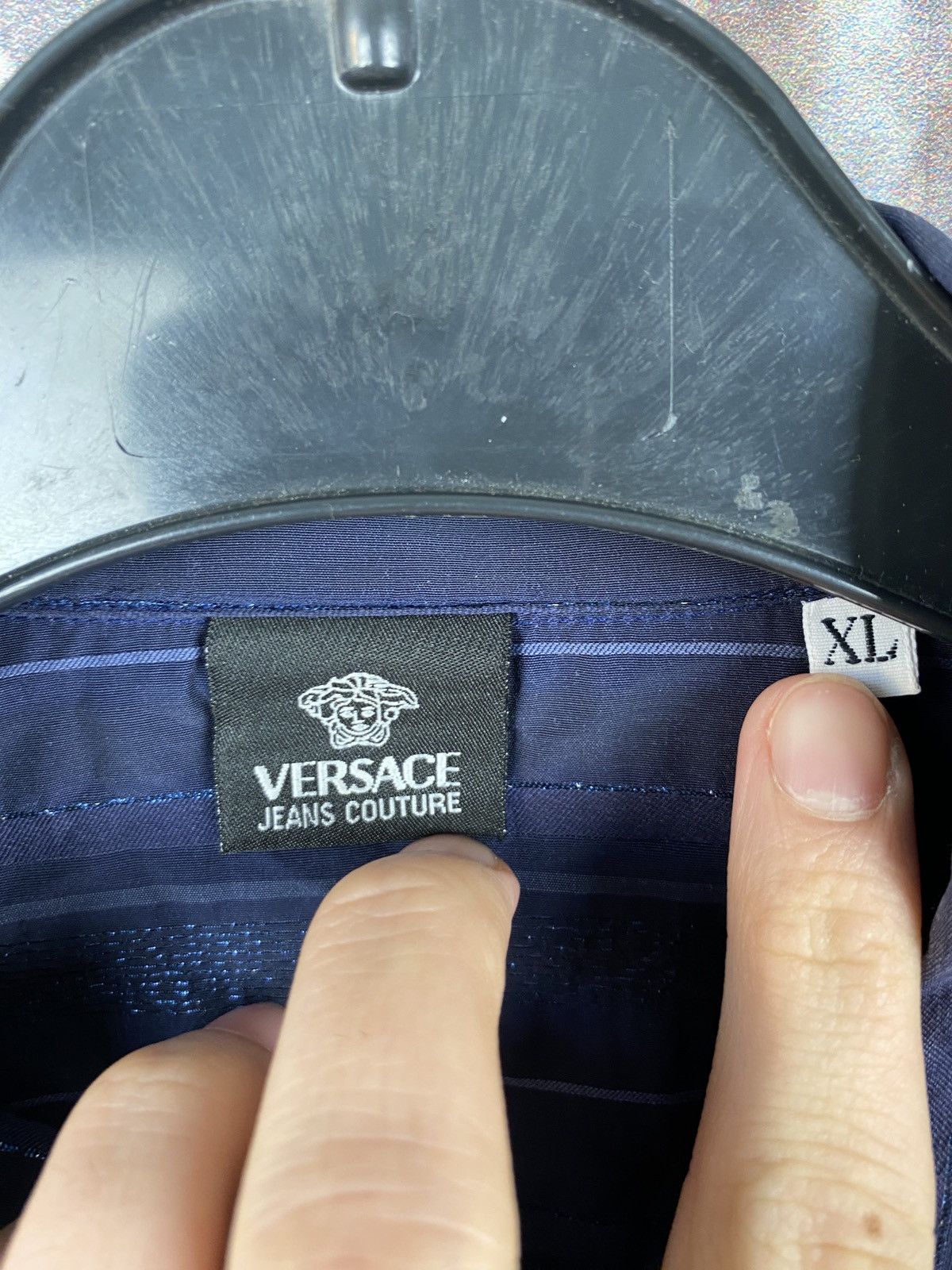 Versace Men’s Versace Jeans Couture Shirt Button Up Size XL Size US XL / EU 56 / 4 - 6 Thumbnail