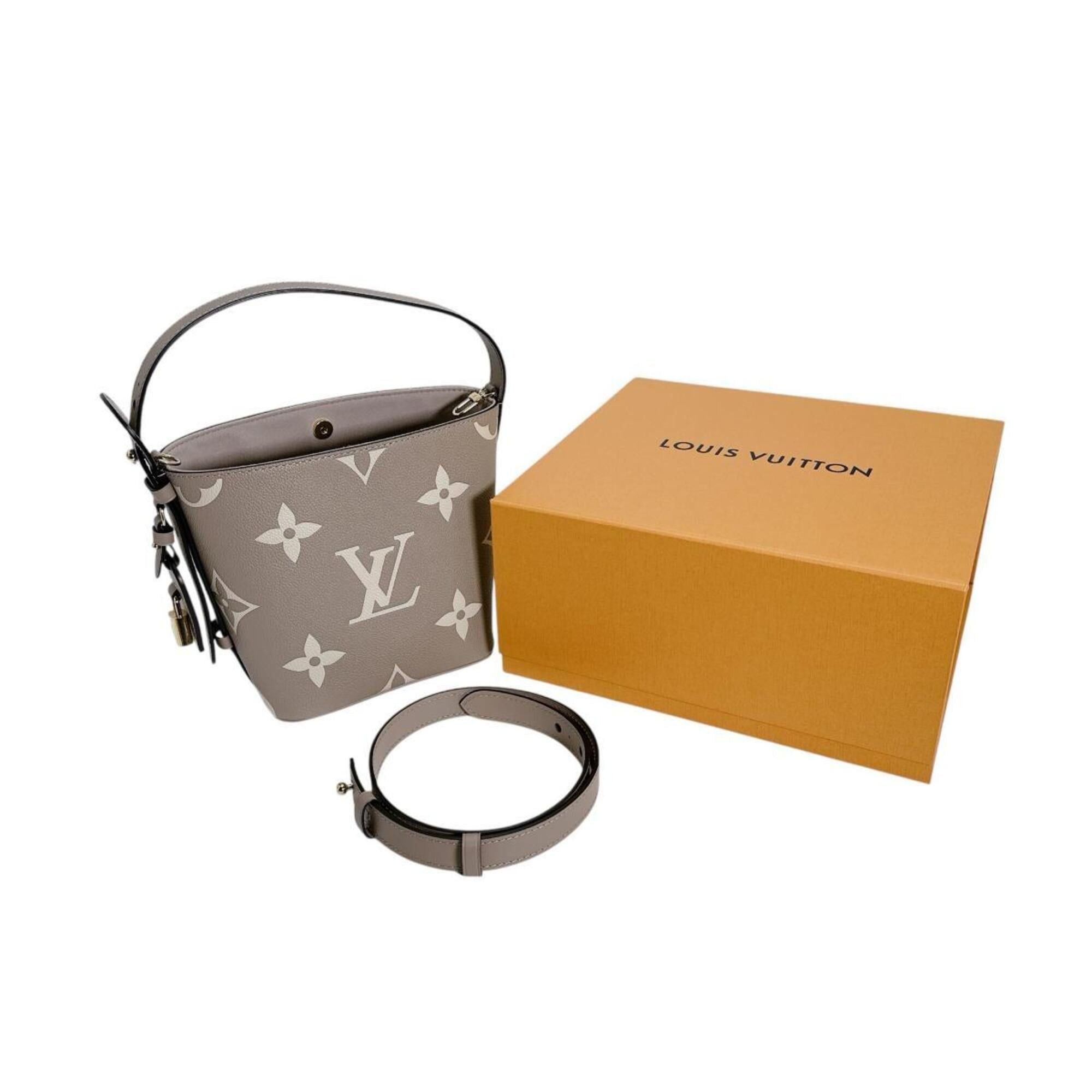 Louis Vuitton Louis Vuitton All-in BB Tote Bag Monogram Empreinte M13045 Beige Size ONE SIZE - 1 Thumbnail