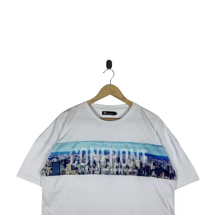 Vintage NOBLE PRODUCT CONFRONT Live Adventure Or Nothing Tee Shirt Size L / US 10 / IT 46 - 3 Thumbnail