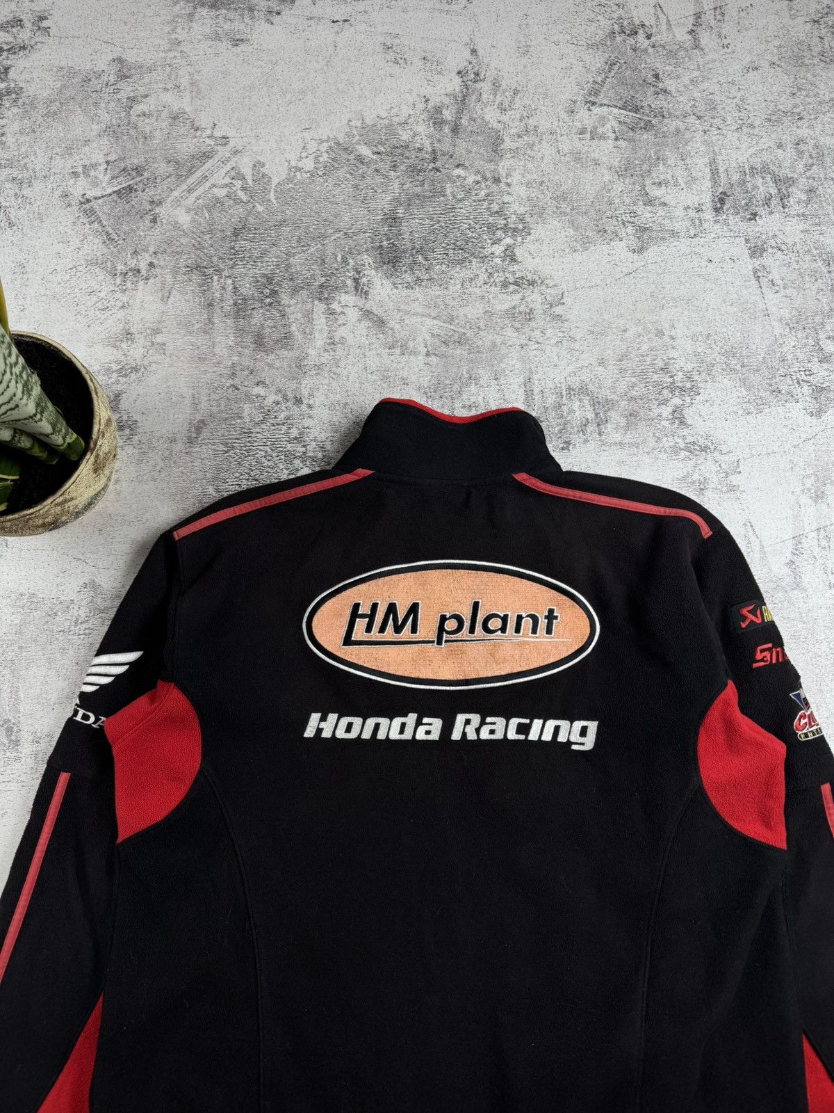 Honda Honda Formula 1 HM Plant Large Men’s Black Racing Jacket Fleece Pullover Hoodie Size US L / EU 52-54 / 3 - 15 Thumbnail