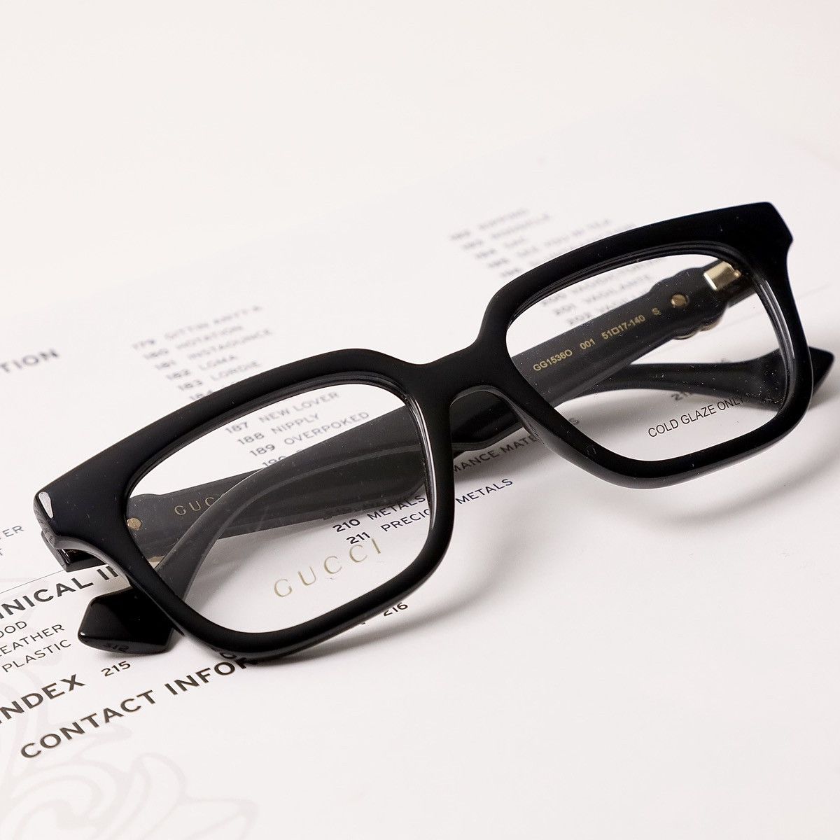 Gucci GUCCI GG1536O GLASSES Size ONE SIZE - 7 Thumbnail