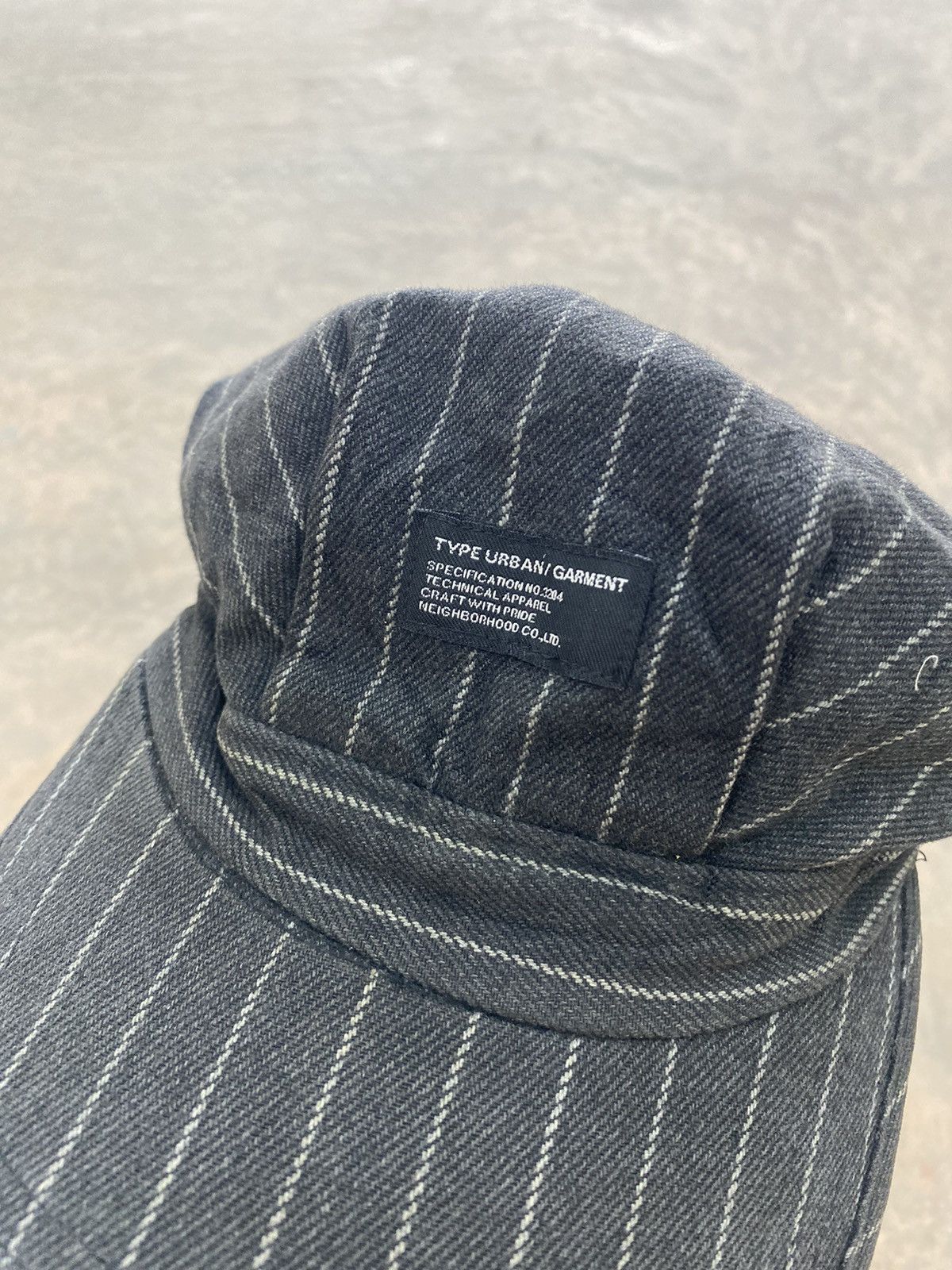 Japanese Brand × Neighborhood NEIGHBORHOOD JAPAN STRIPE FIELD CAP VINTAGE RARE Size ONE SIZE - 2 Thumbnail