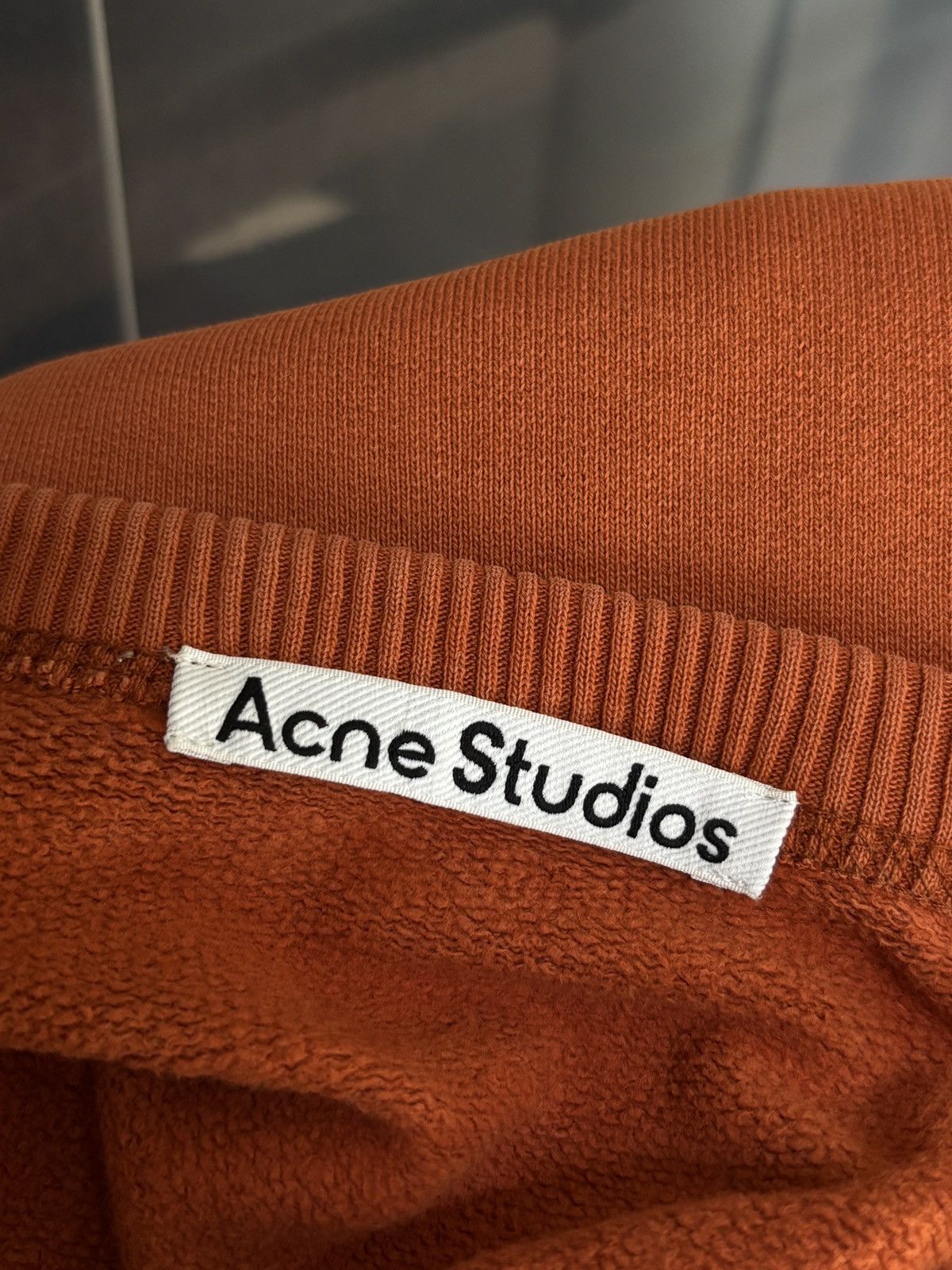 Acne Studios Acne Studios oversized center logo boxy sweatshirt crewneck Size US XXS / EU 40 - 6 Thumbnail