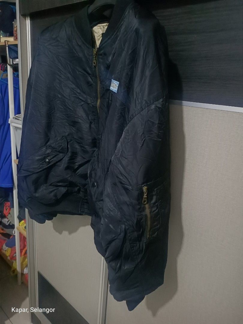 Mercedes-Benz Mercedes-Benz ATEGO XXL Bomber Jacket – Industrial Spellout Size US XXL / EU 58 / 5 - 3 Thumbnail