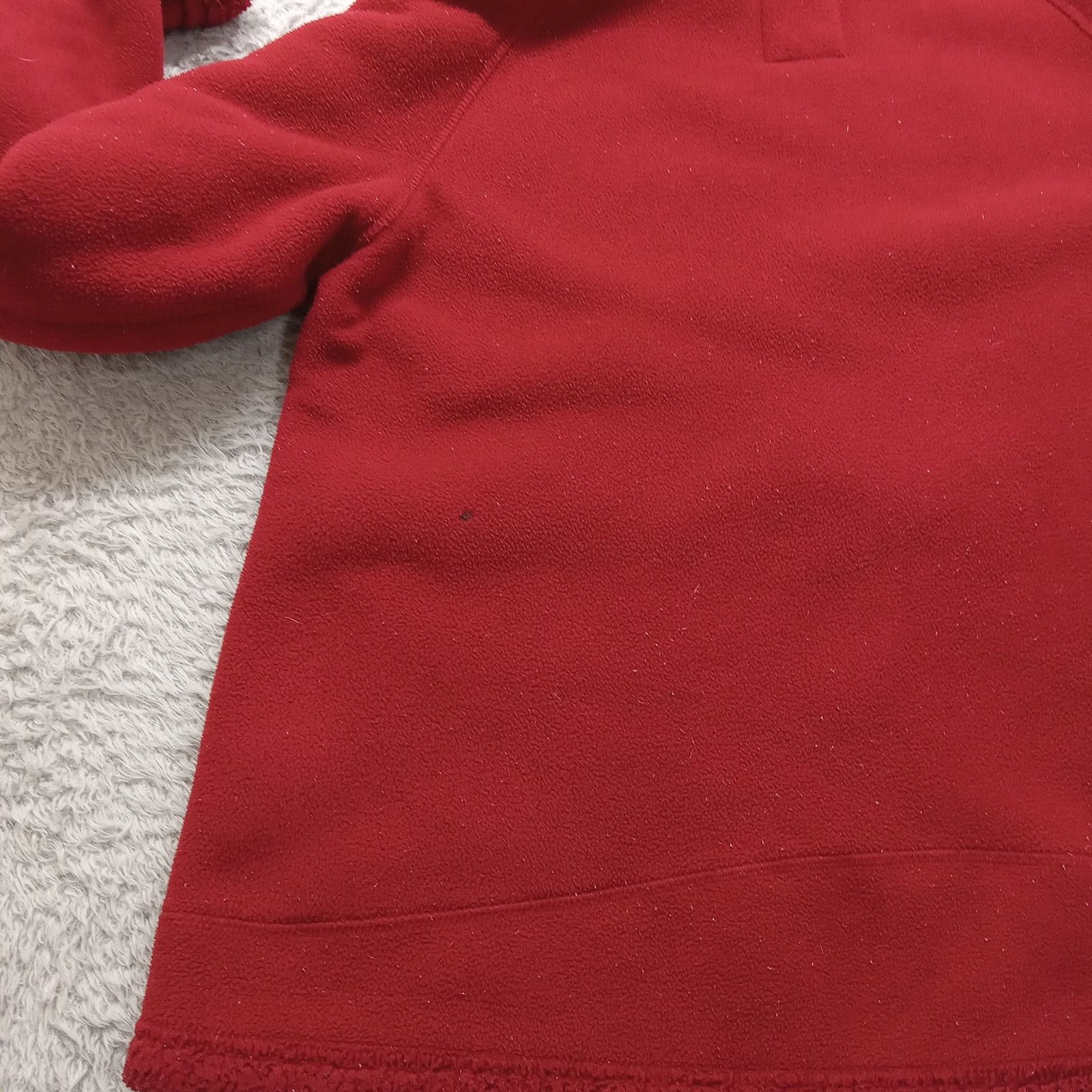 Faded Glory Faded Glory Jacket M Women's Fleece Long Sleeve Red Size M / US 6-8 / IT 42-44 - 4 Thumbnail