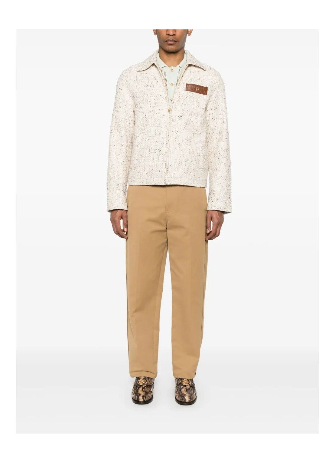Drole De Monsieur The Le Blouson Droit Tweed jacket by Drôle de Monsieur Size US S / EU 44-46 / 1 - 3 Thumbnail