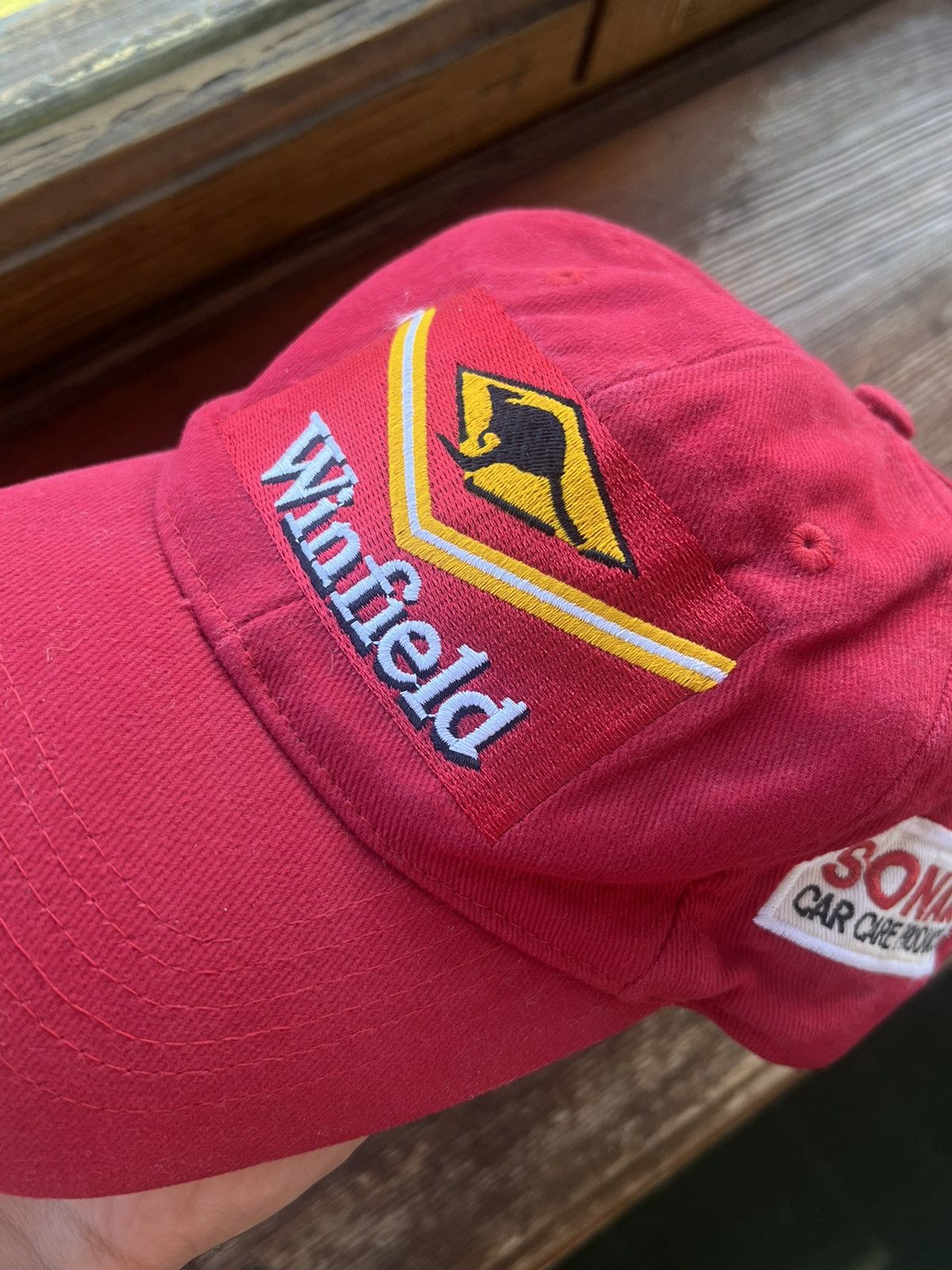 Vintage Vintage Hat 00s F1 Sonax Winfield Racing NASCAR Cap Size ONE SIZE - 7 Thumbnail