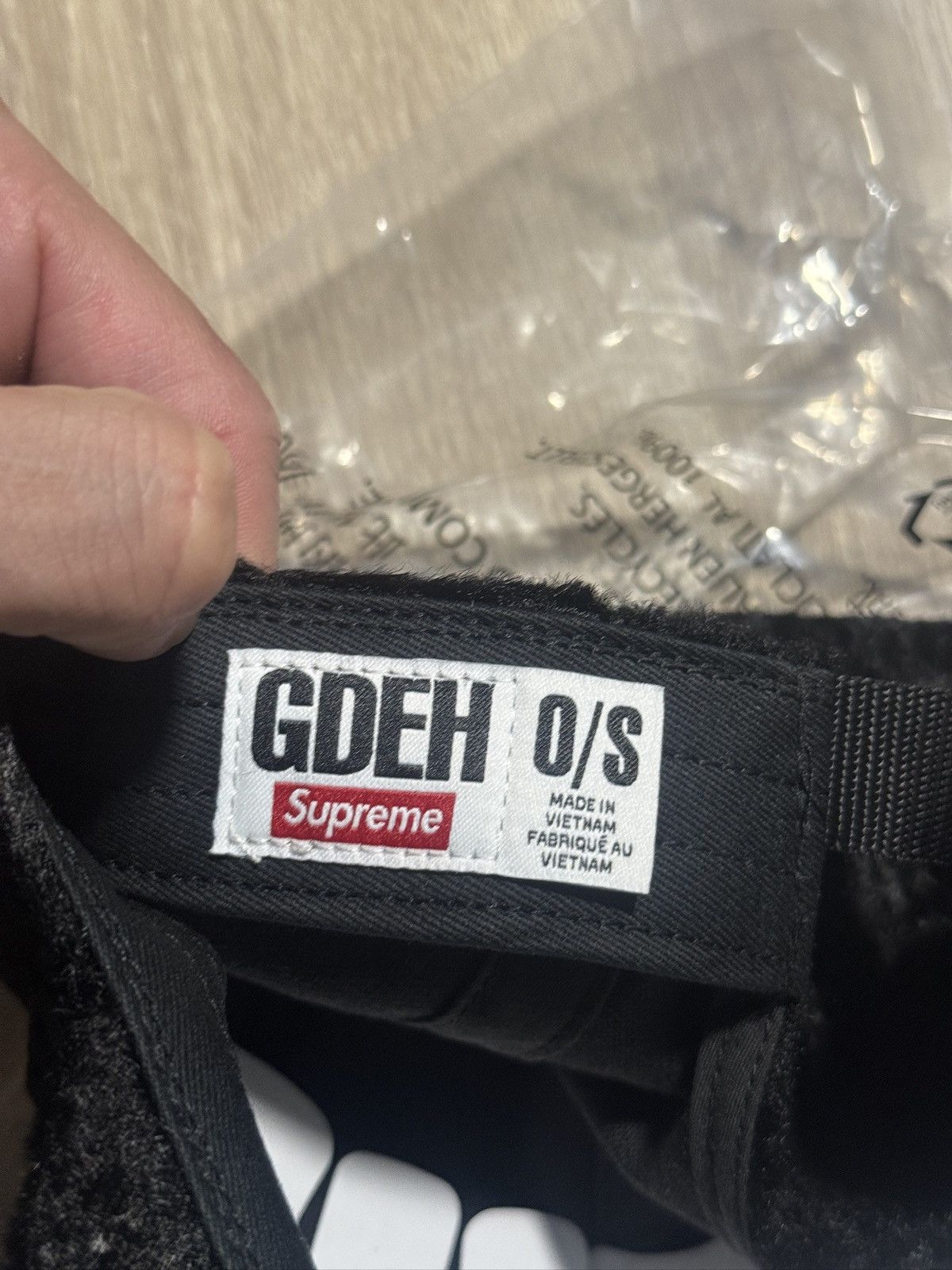 Supreme Supreme GOODENOUGH Crushed Rayon Camp Cap Size ONE SIZE - 4 Thumbnail