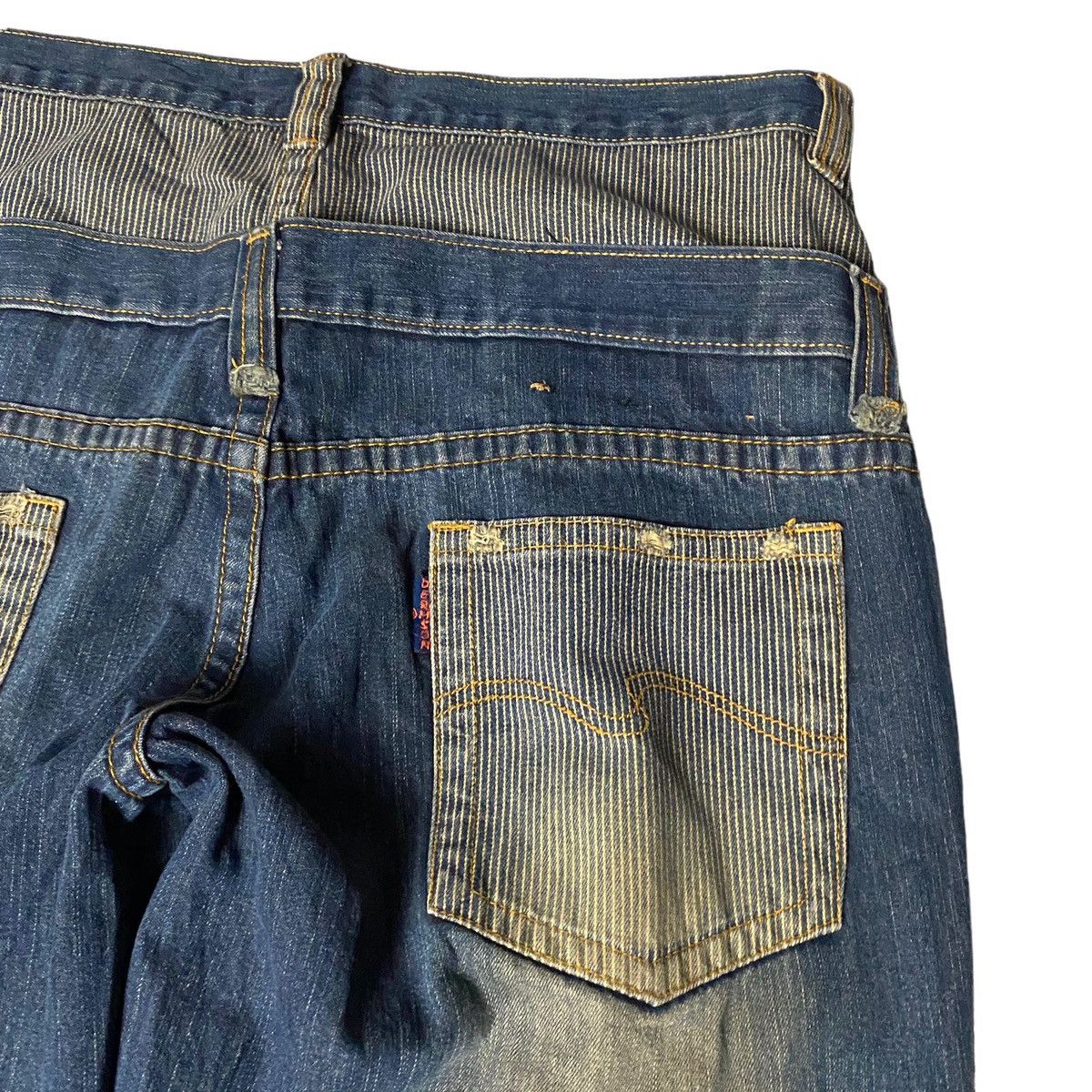 If Six Was Nine Double Waist Japanese Denim Straight Cut Lgb ifsixwasnine Size US 30 / EU 46 - 11 Thumbnail