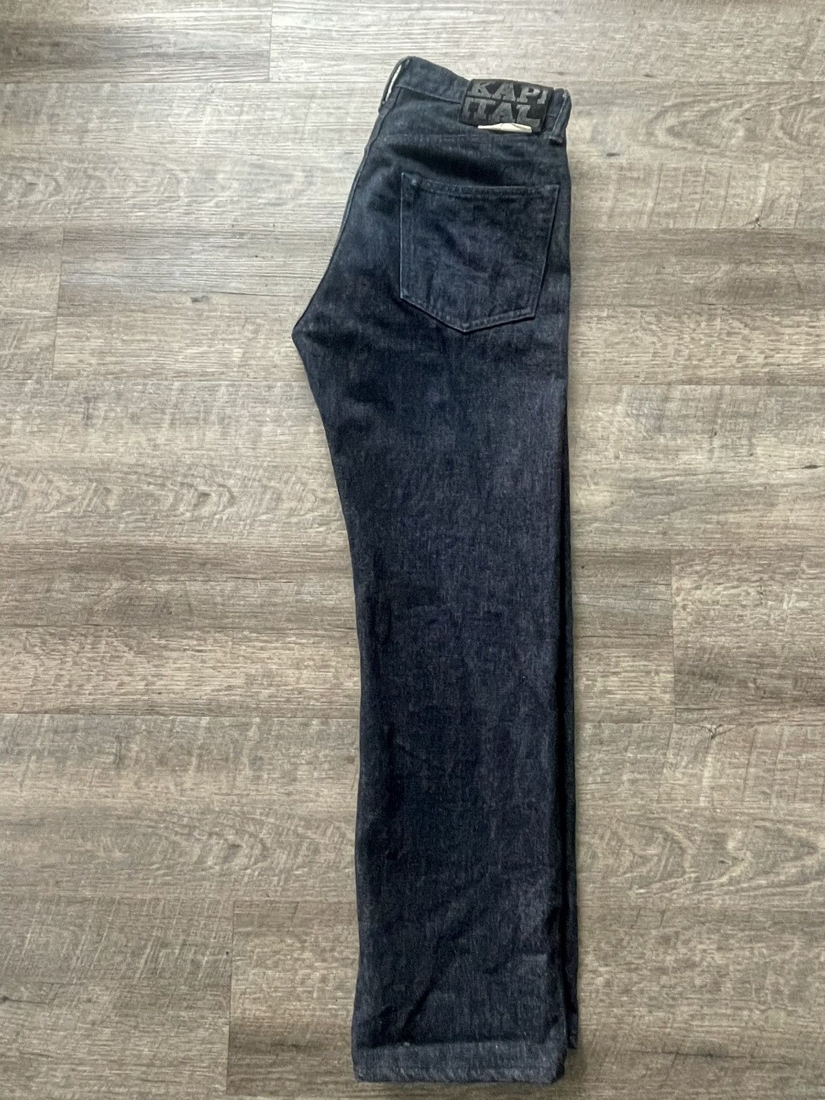 Kapital Kapital black denim 30x31 selvedge Size US 30 / EU 46 - 4 Thumbnail