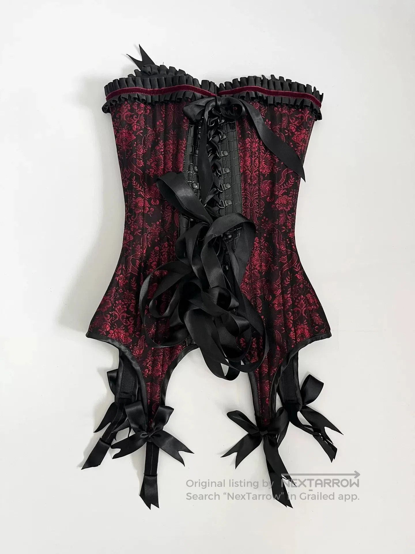 Other Maya Hansen Gothic Bow Corset. Size XXS / US 00 / IT 34 - 5 Thumbnail