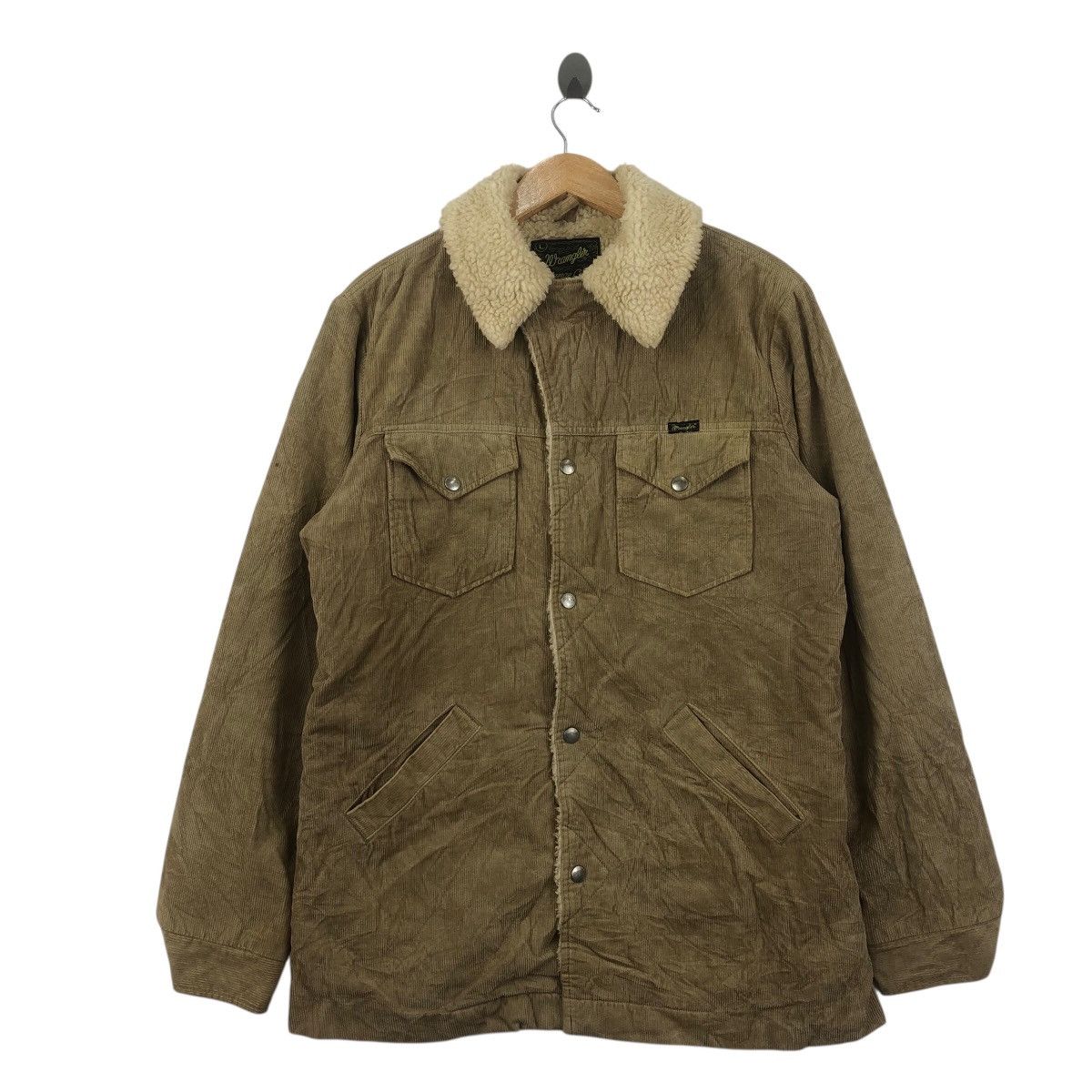 Wrangler Vintage WRANGLER Polyester Acrylic Lining Heavy Coats Size US L / EU 52-54 / 3 - 1 Thumbnail