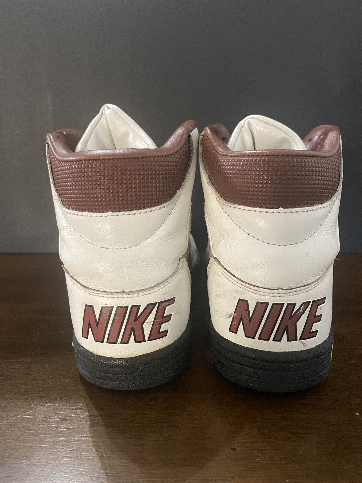 Nike Vintage 1989 Nike Mako SX Turf High/Sz 8.5/890203FT1/RARE Size US 8.5 / EU 41-42 - 7 Thumbnail