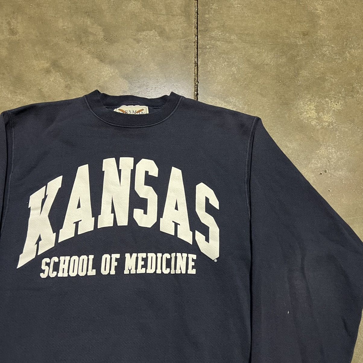 Vintage Vintage Kansas School Medicine College Crewneck Sweatshirt Size US S / EU 44-46 / 1 - 5 Thumbnail
