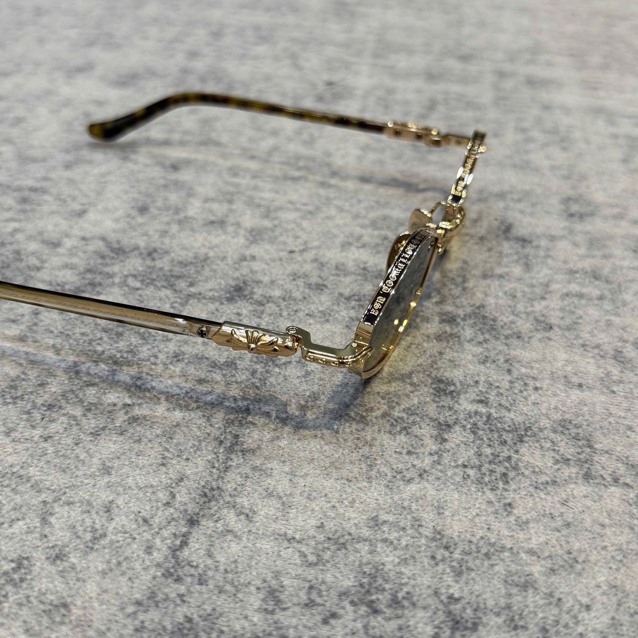 Chrome Hearts CHROME HEARTS NIP SLIP Gold Plated/Dark Tortoise Size ONE SIZE - 3 Thumbnail