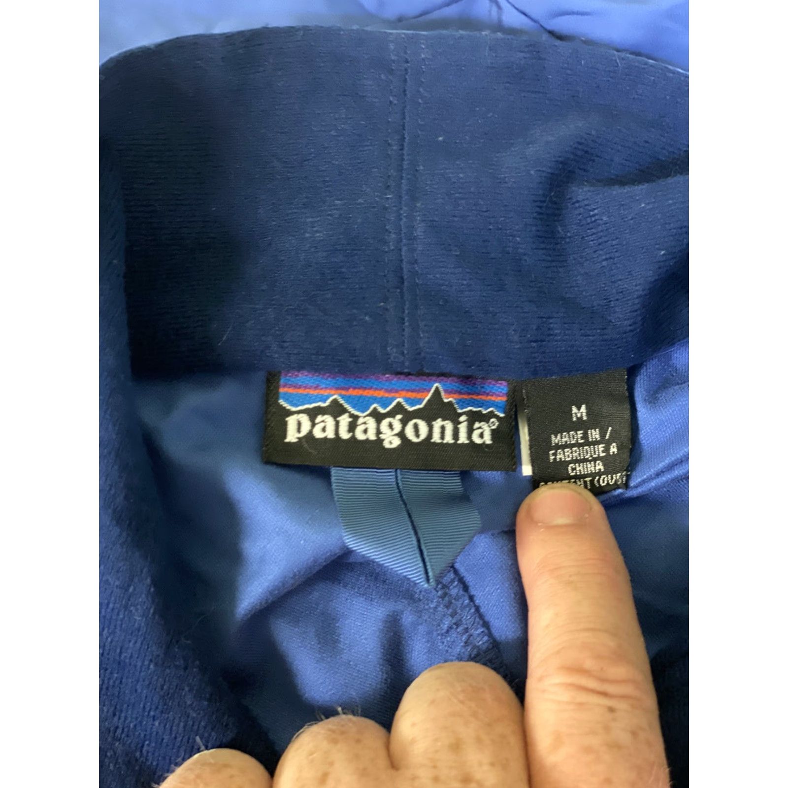 Patagonia Patagonia Jacket Mens Size Medium Blue Lightweight Zip Up Coat Windbreaker Size US M / EU 48-50 / 2 - 7 Thumbnail