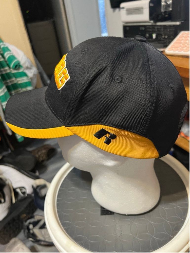 Russell Athletic Men's Russell Golden Eagles Black Yellow Baseball Hat Size ONE SIZE - 2 Thumbnail