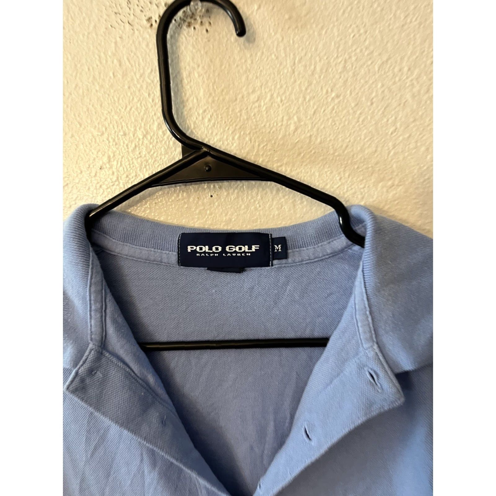 Ralph Lauren Polo Golf Ralph Lauren Polo Shirt Men M Blue 100% Pima Cotton Solid Embroidered Logo Size US M / EU 48-50 / 2 - 3 Thumbnail