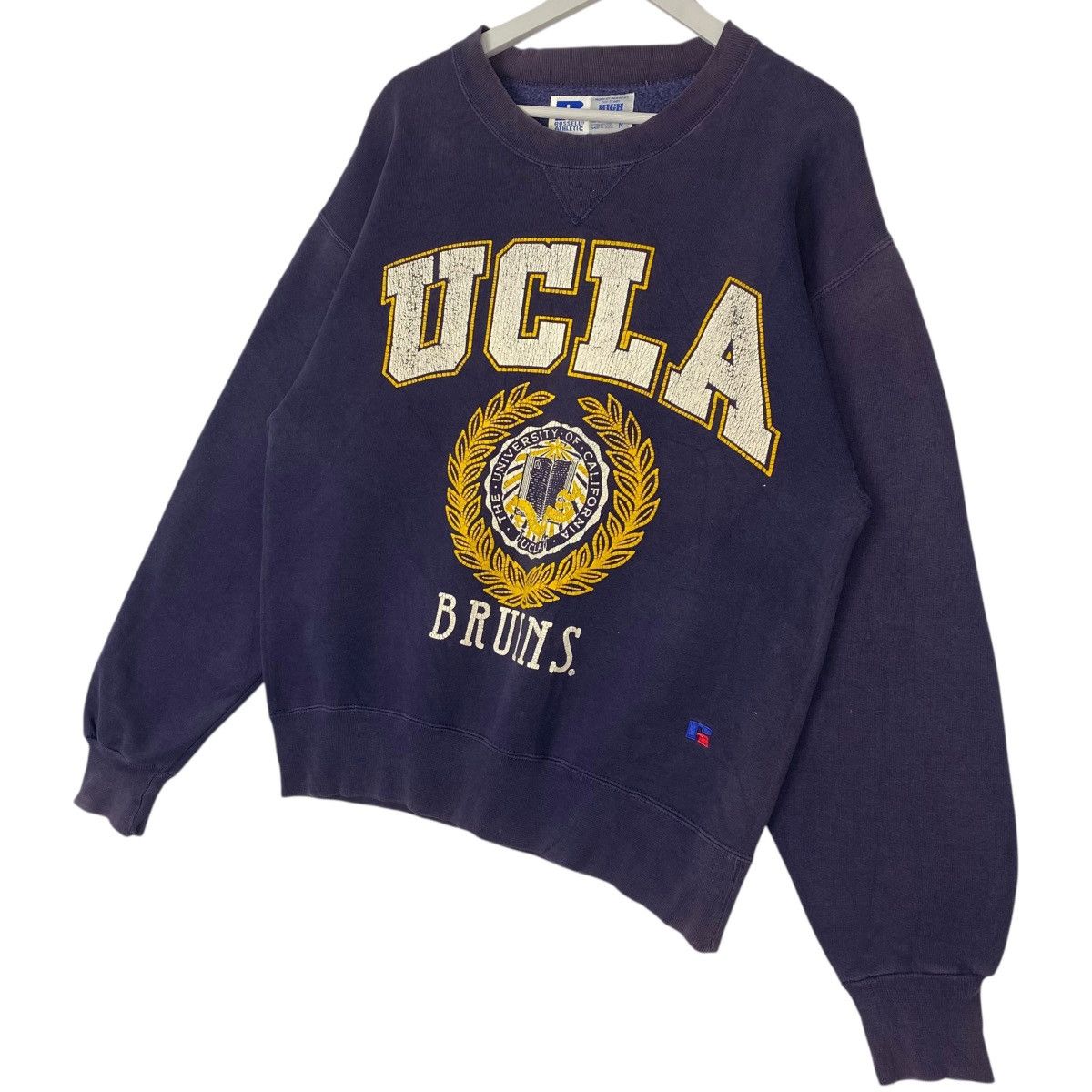 Other Vintage Russell Graphic Crewneck Sweatshirt NavyBlue Size M Size US M / EU 48-50 / 2 - 2 Thumbnail